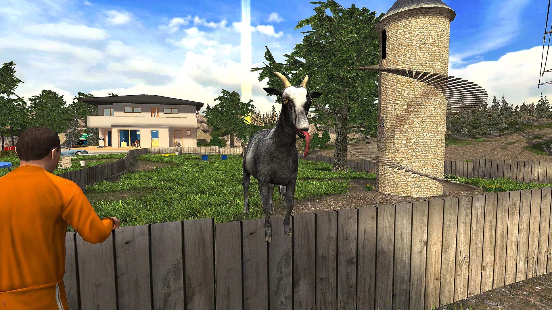 گیم پلی بازی Goat Simulator