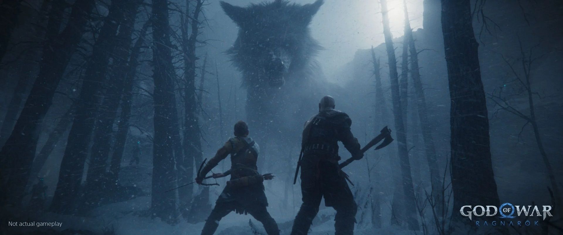 نمایی از تریلر رونمایی از بازی God of War Ragnarök