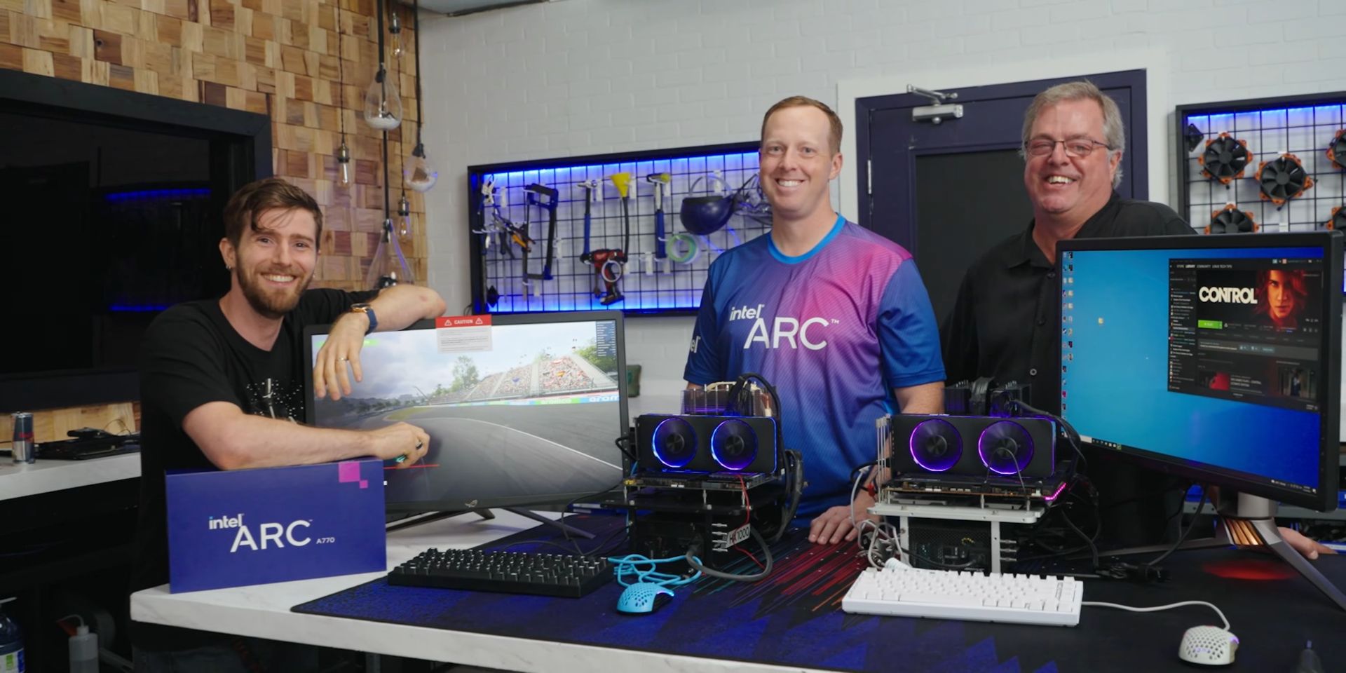 نمایش دموی کارت گرافیک Intel Arc A770