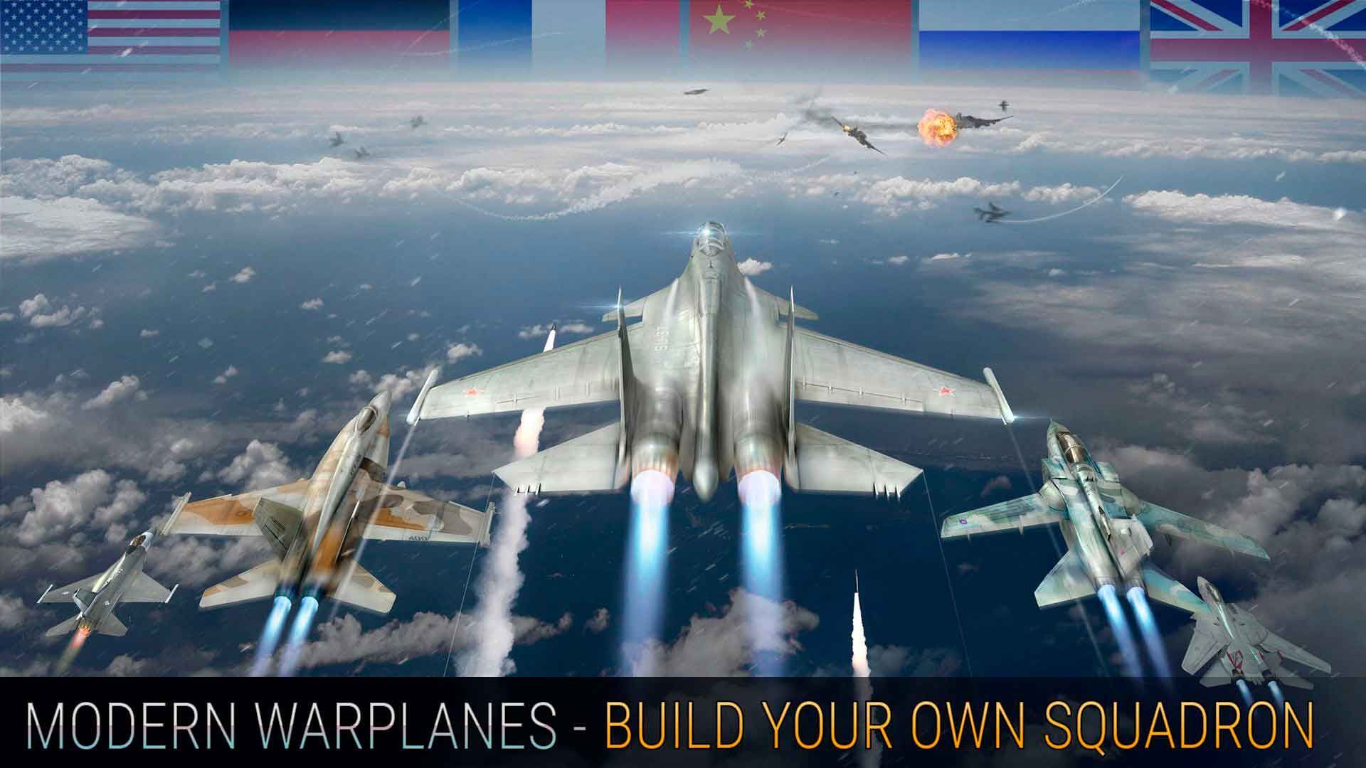 بازی اندروید  Modern Warplanes: PvP Warfare