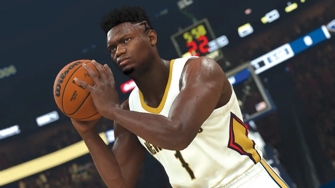 پرتاب توپ در بازی بسکتبال NBA 2K23 