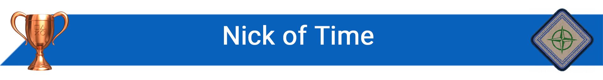 تروفی Nick of Time