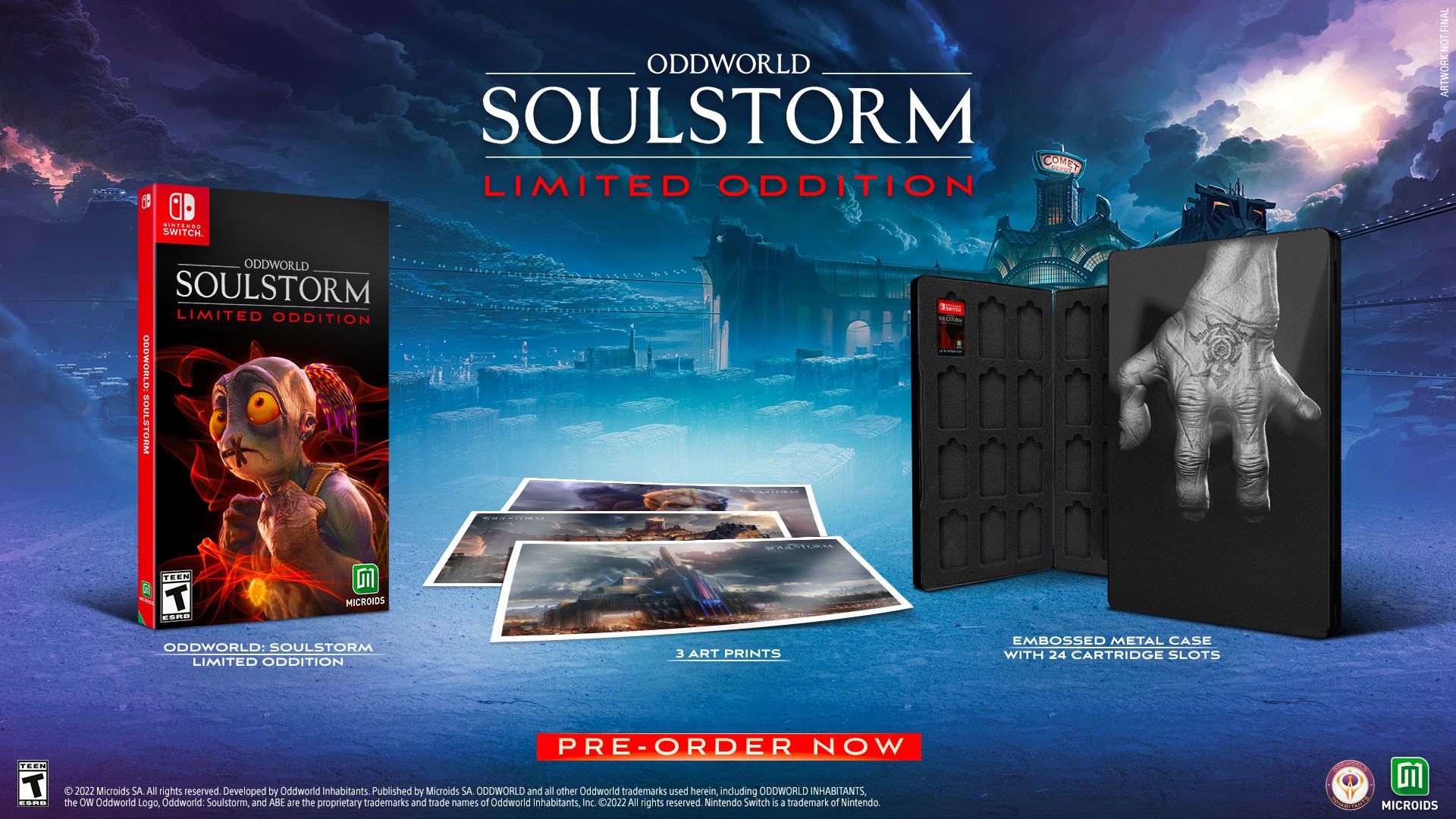 نسخه لیمیتد بازی Oddworld: Soulstorm 