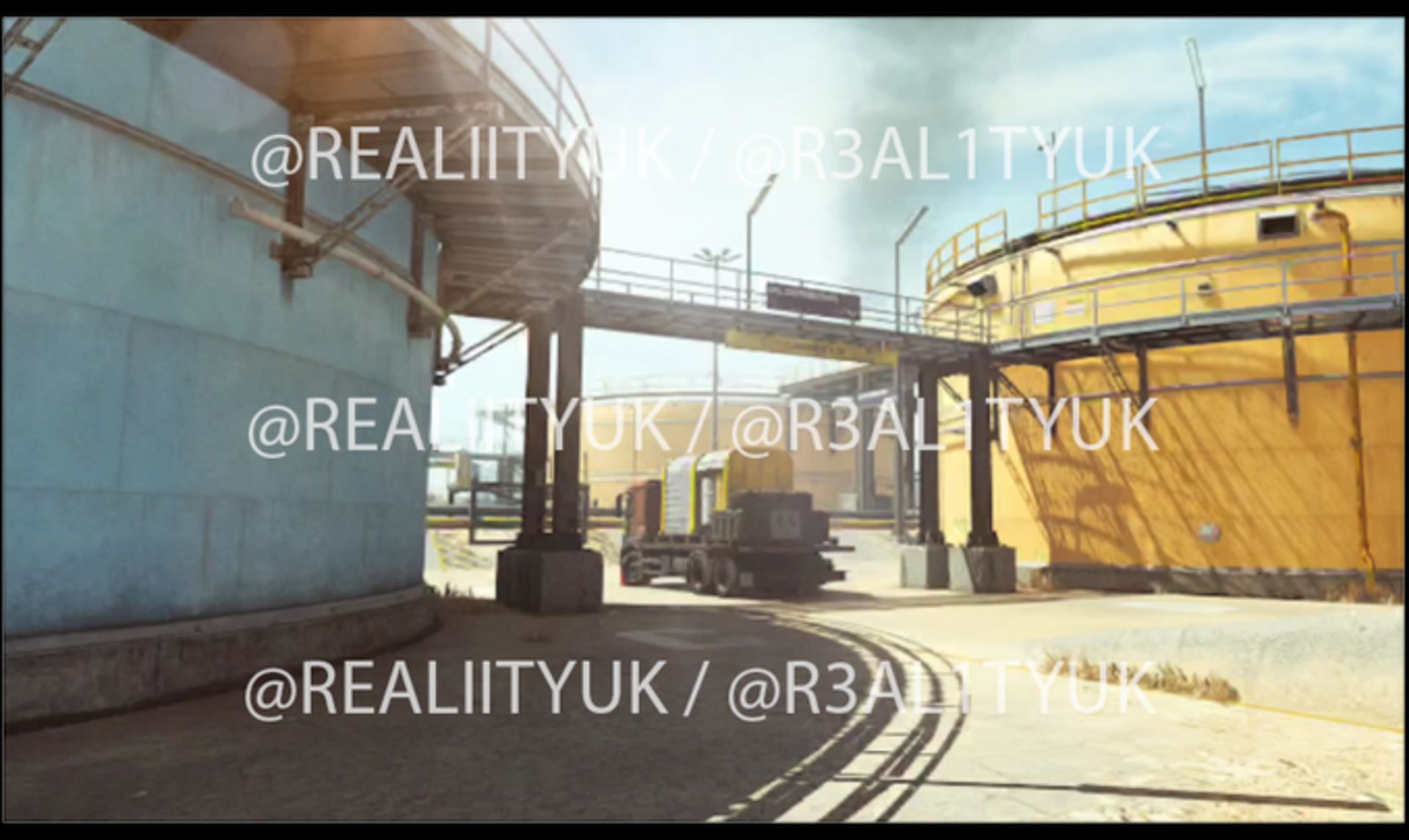 نقشه Oilfield بازی Call of Duty Modern Warfare 2