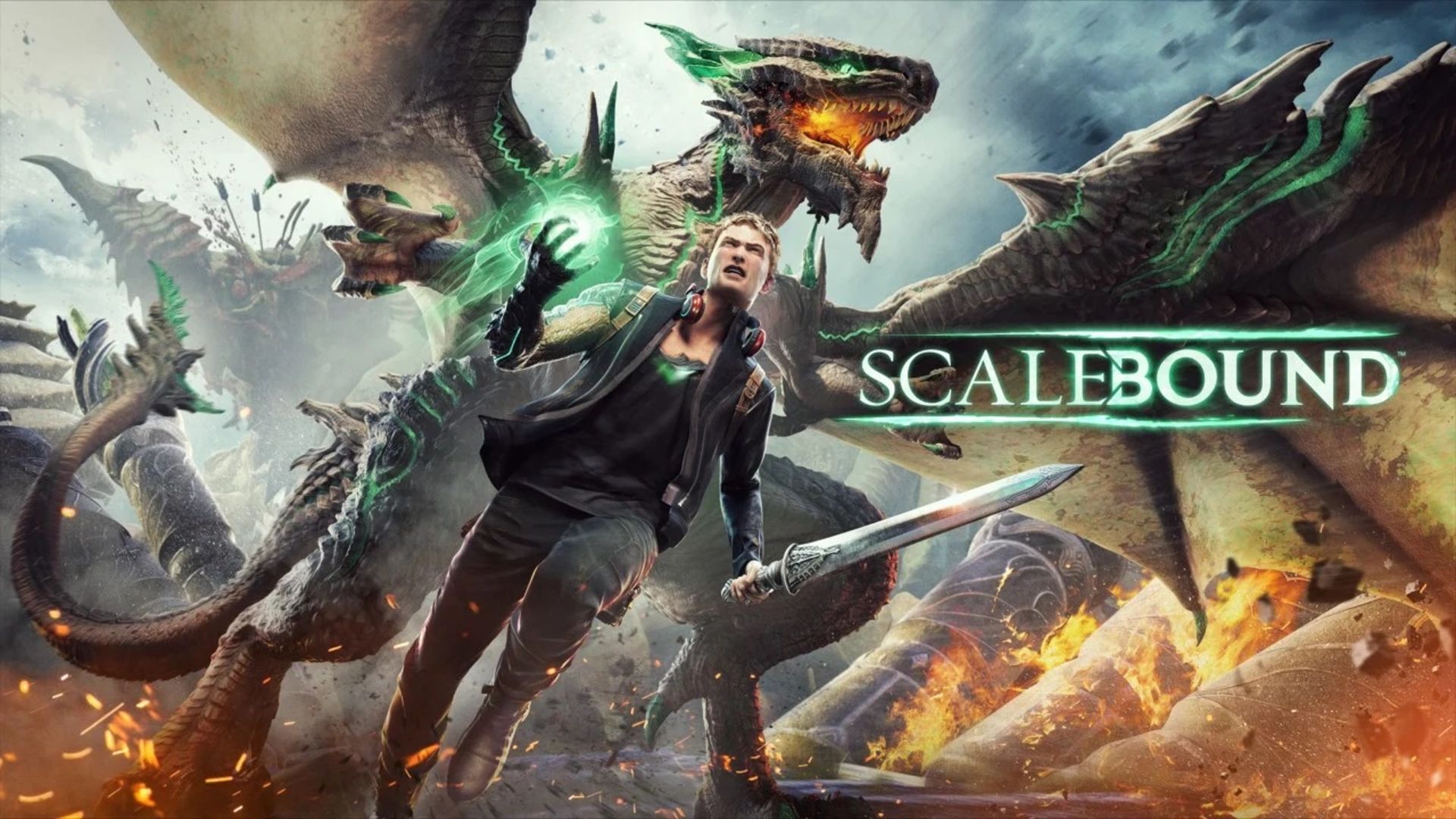 اژدها و شخصیت اصلی بازی کنسل شده Scalebound