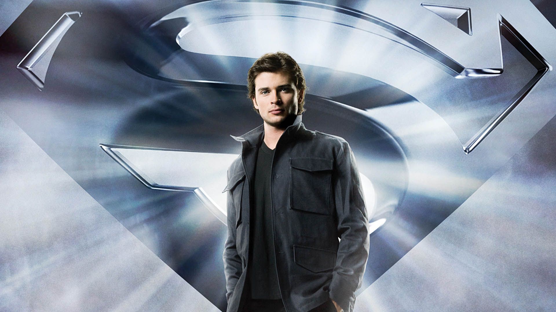 شخصیت کلارک کنت در پوستر سریال Smallville