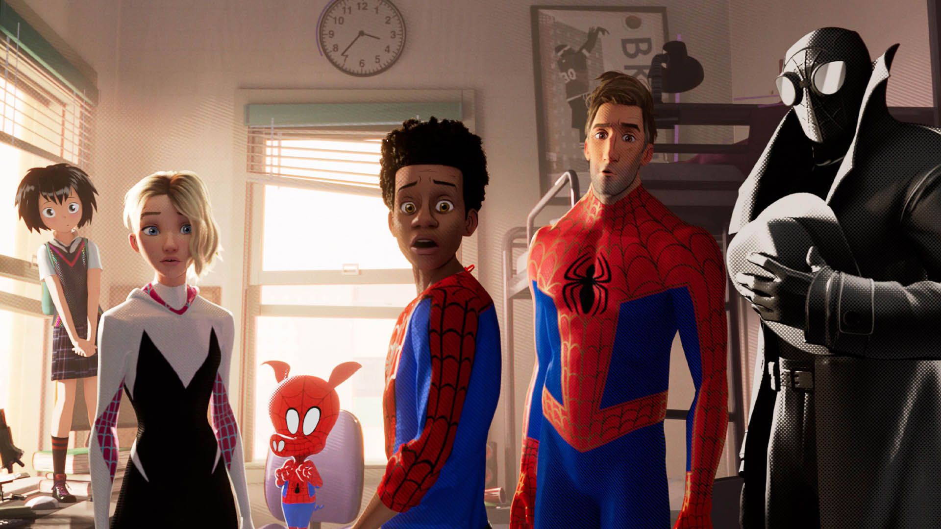 شخصیت های اصلی انیمیشن Spider-Man: Into the Spider-Verse