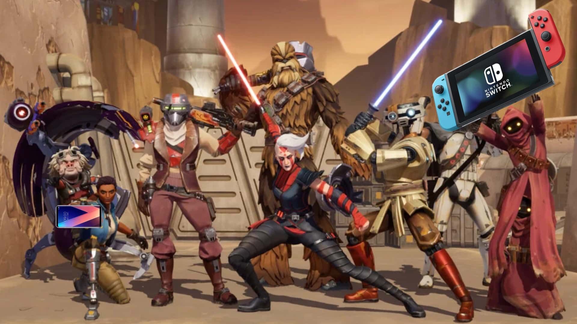 مبارزان بازی Star Wars: Hunters