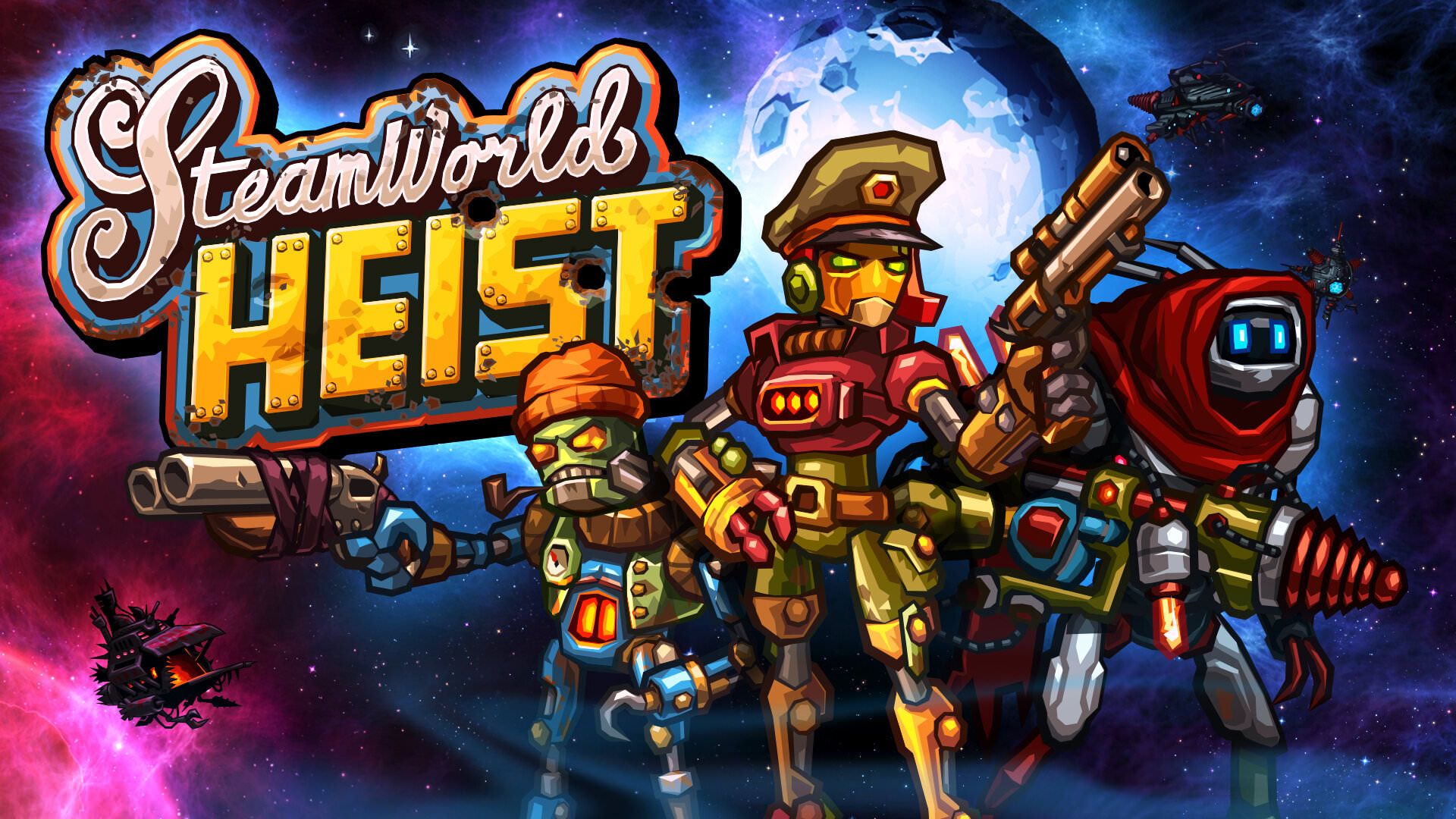 شخصیت‌های بازی تاکتیکی نوبتی SteamWorld Heist 