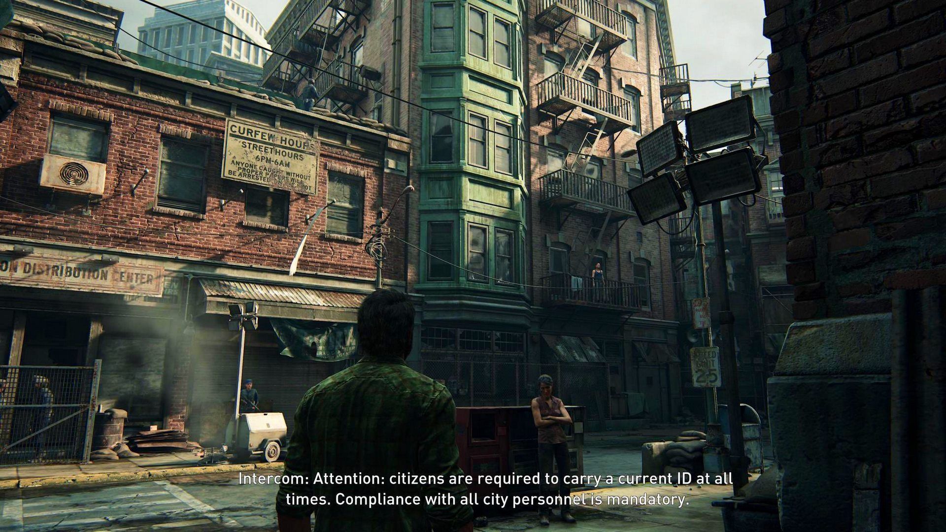نمایی از فصل افتتاحیه بازی The Last of Us Part 1 از شخصیت جوئل