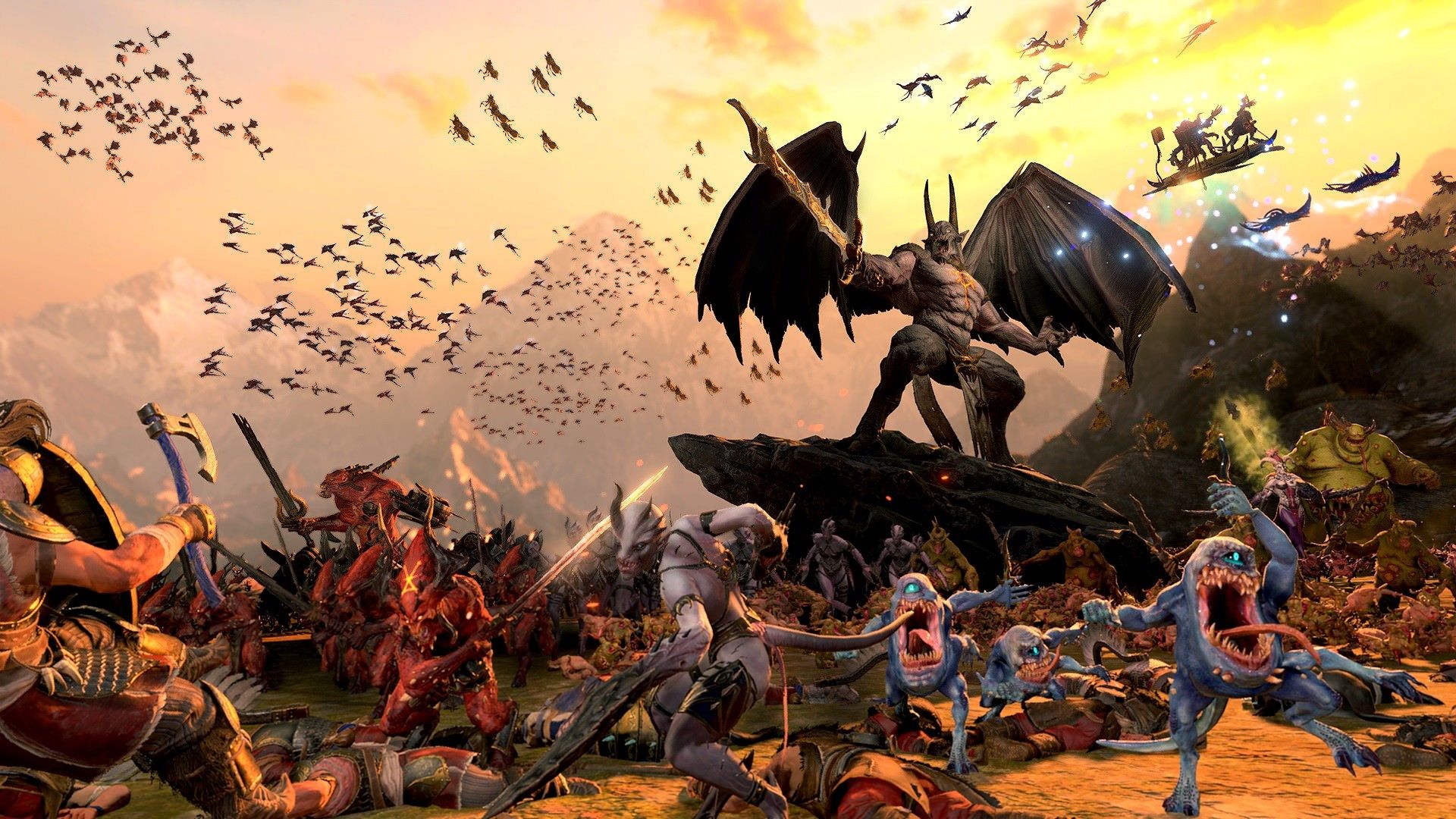 اهریمنان در بازی Total war warhammer 3
