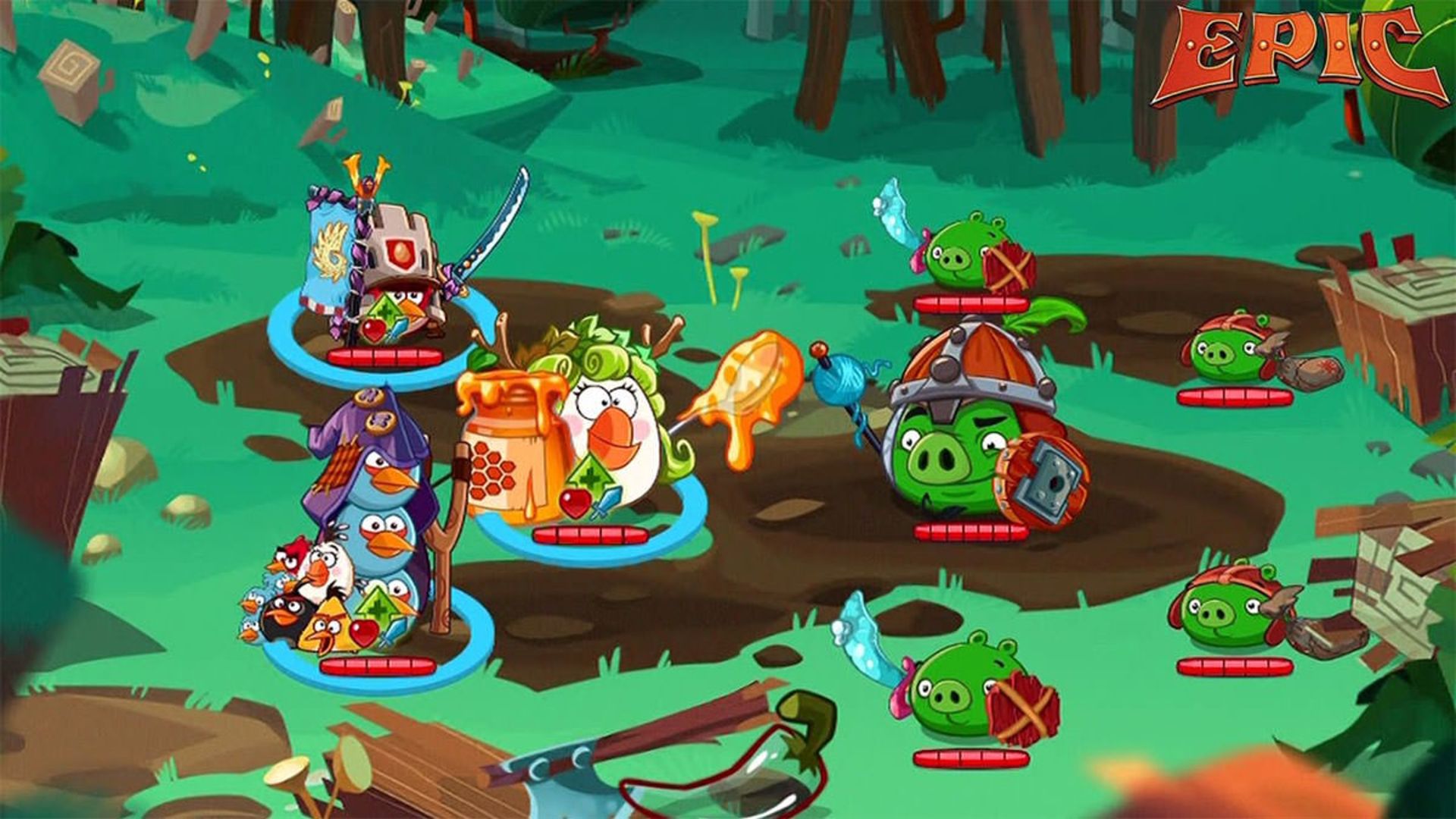 بازی اندروید Angry Birds Epic RPG