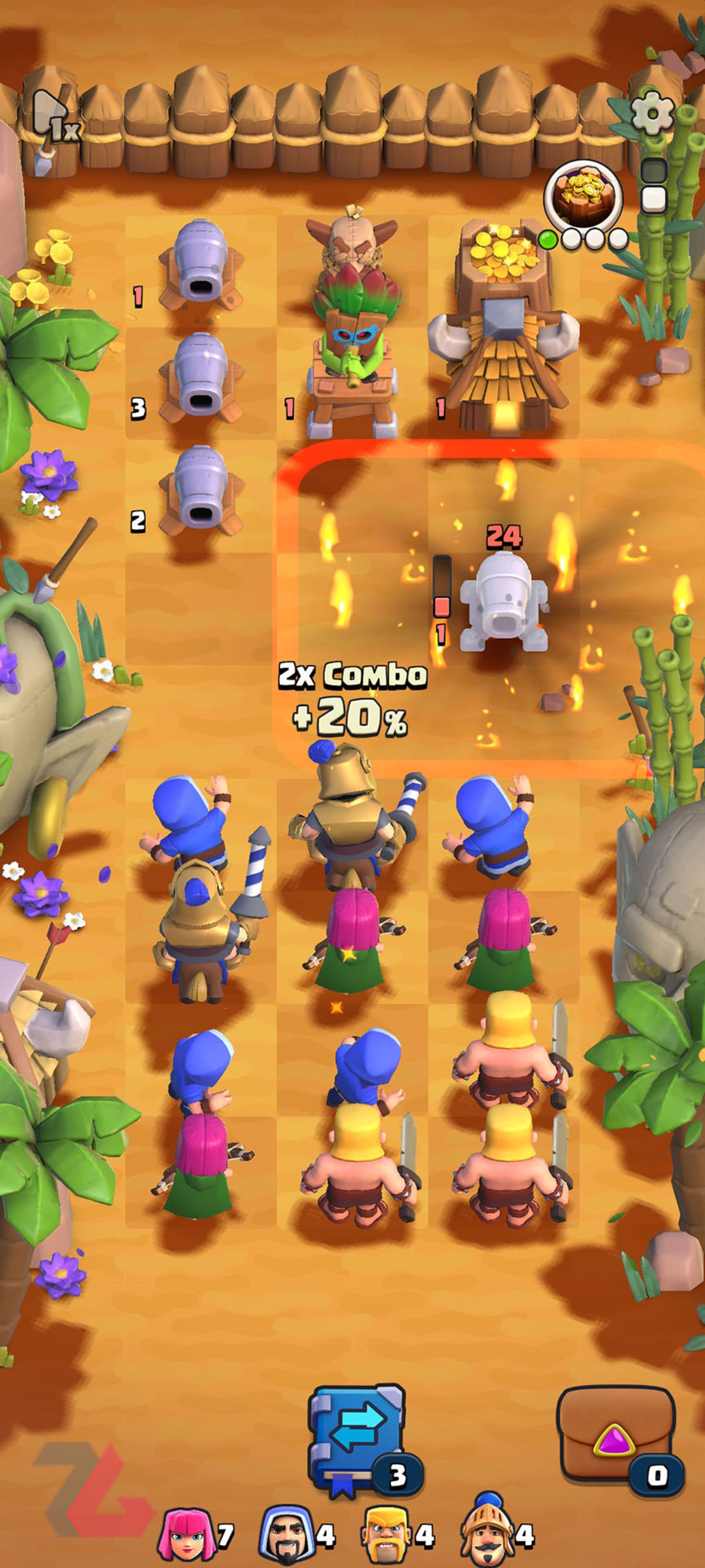 بازی اندروید و آیفون Clash Quest