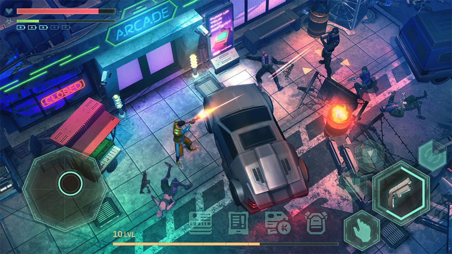 بازی اندروید Cyberika: Action Cyberpunk RPG