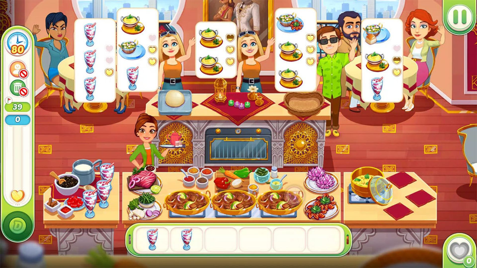 بازی اندروید Delicious World - Cooking Game