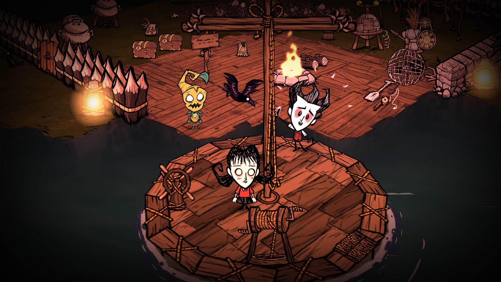 ویلسون در بازی Dont Starve Together