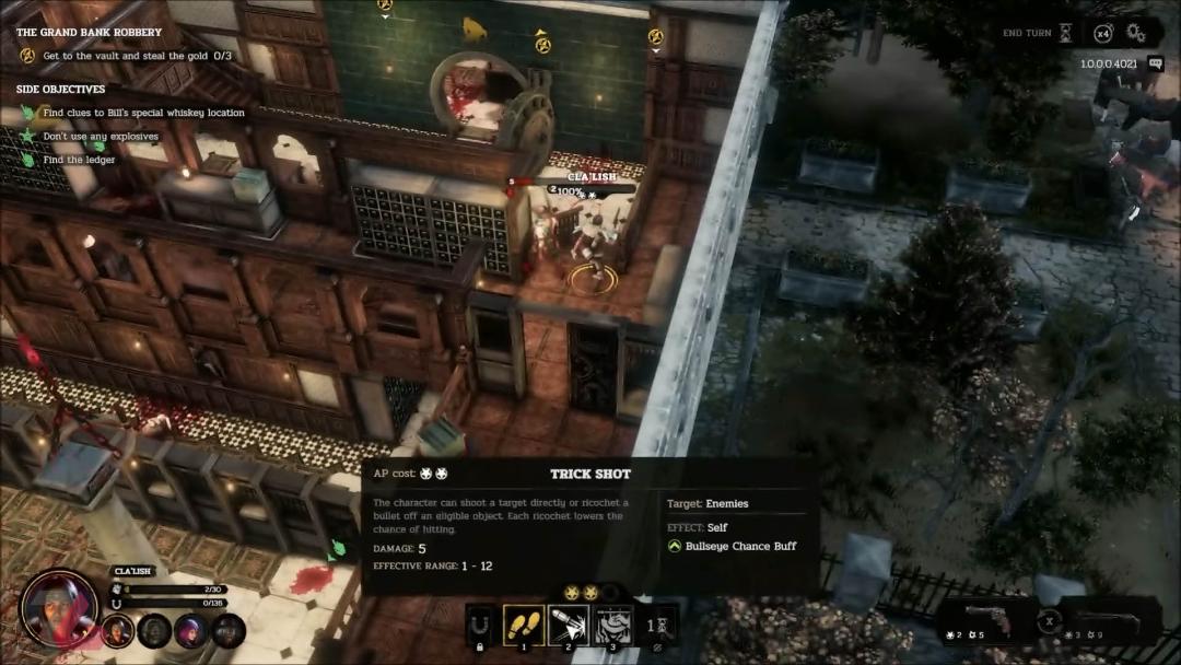 مبارزه در بانک در بازی Hard West 2