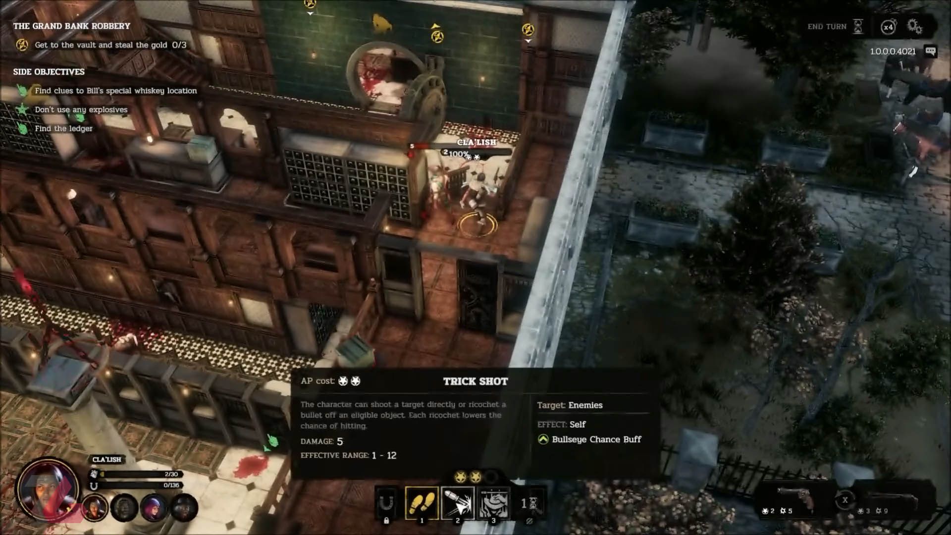 مبارزه در بانک در بازی Hard West 2