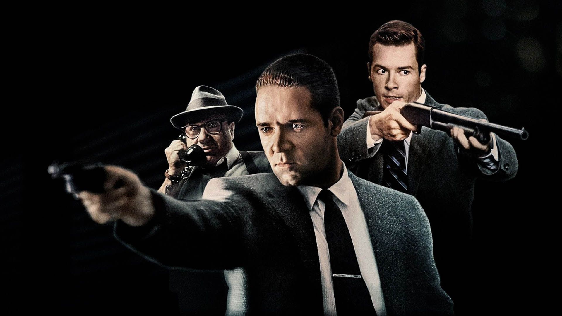 راسل کرو در کاور سینمایی فیلم L.A. Confidential