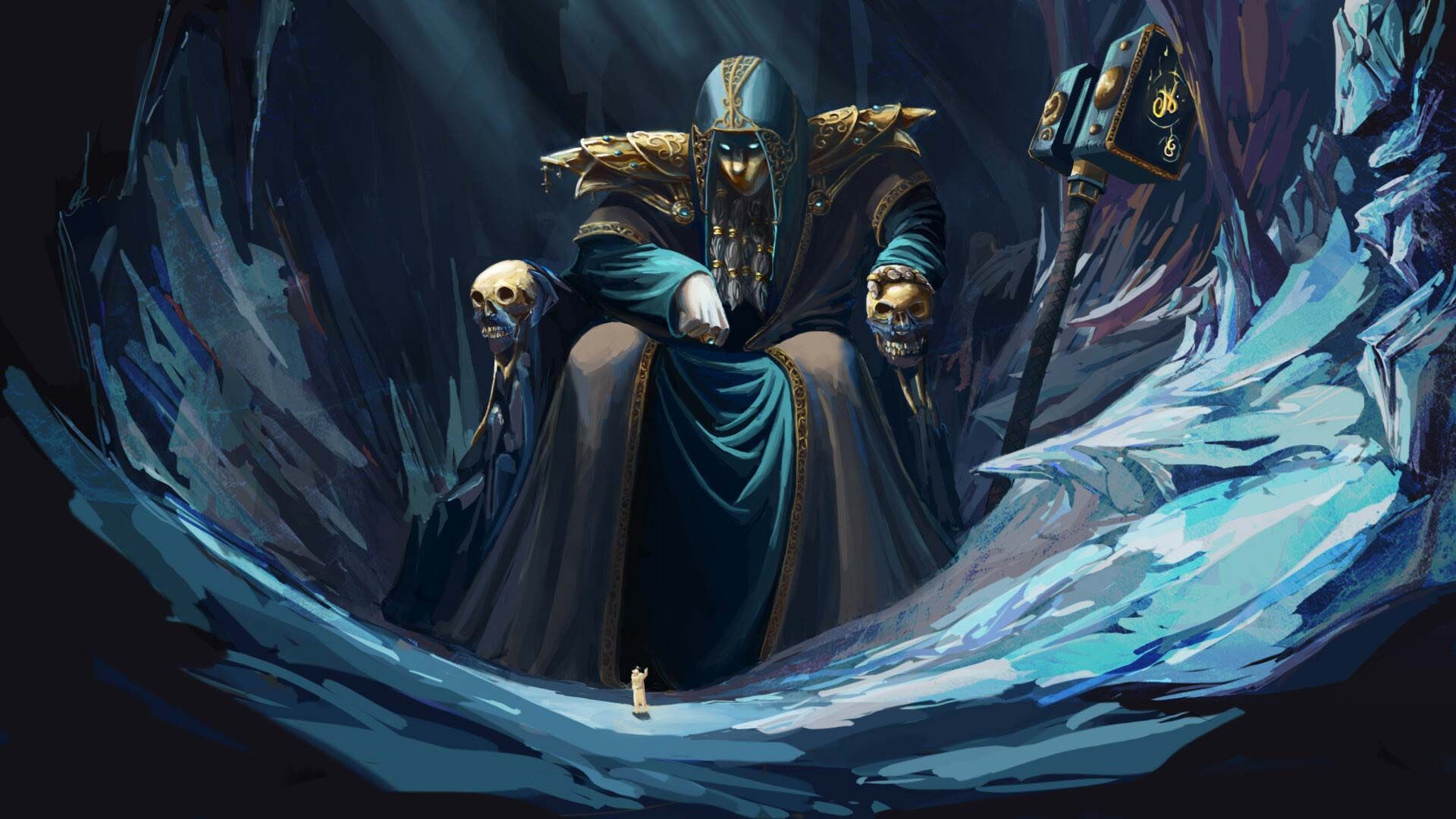 ماندوس از خدایان والار در حال قضاوت مردگان