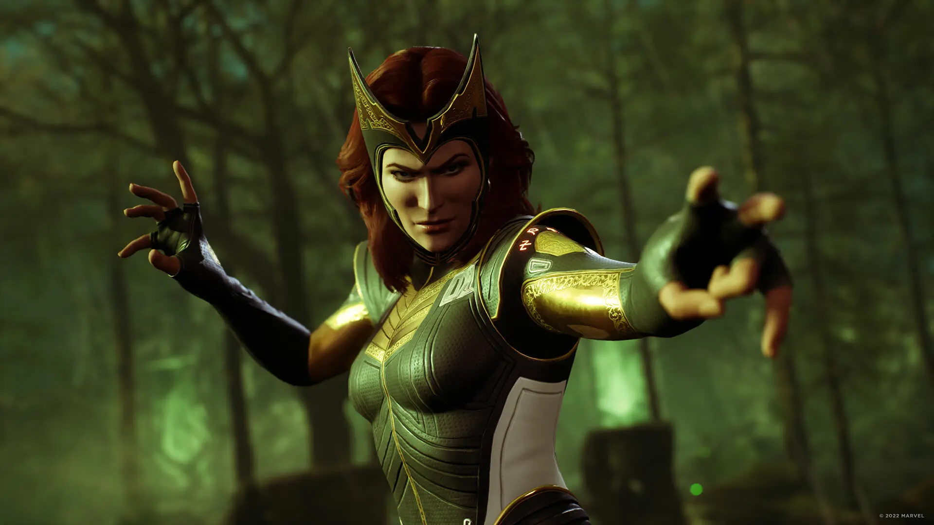 شخصیت Scarlet Witch در بازی Marvel’s Midnight Suns
