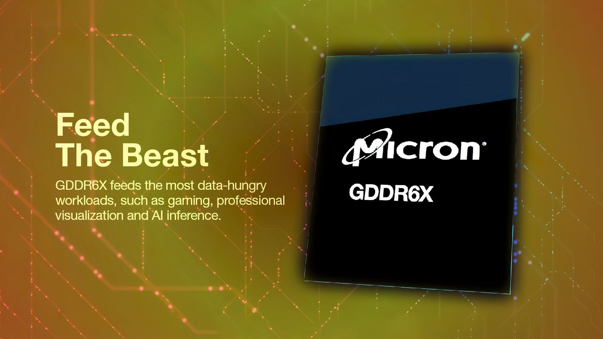 ماژول حافظه Micron 24Gbps GDDR6X