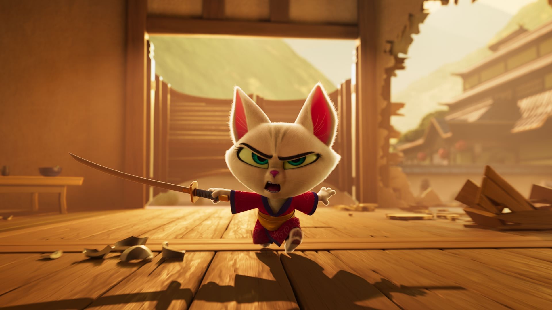 بچه گربه ایرانی در انیمیشن Paws of Fury: The Legend of Hank