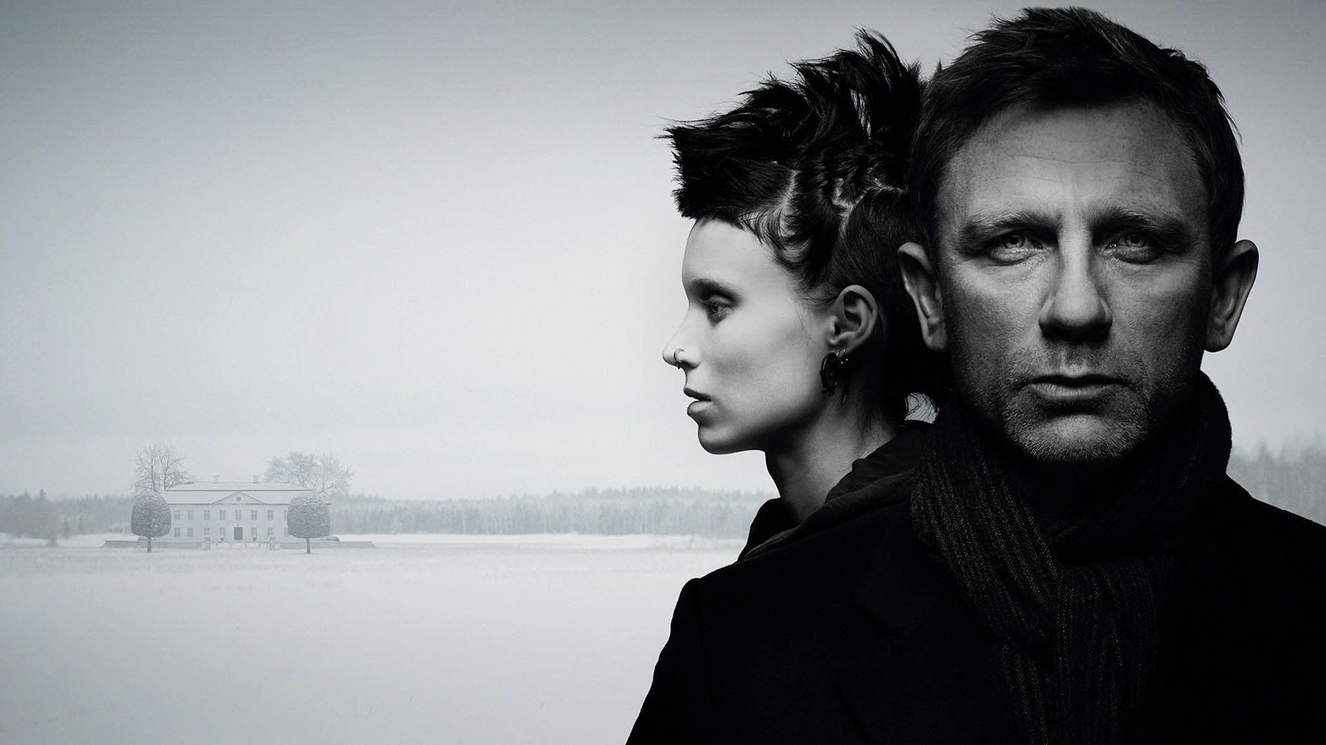 پوستر فیلم The Girl with the Dragon Tattoo با حضور دنیل کریگ