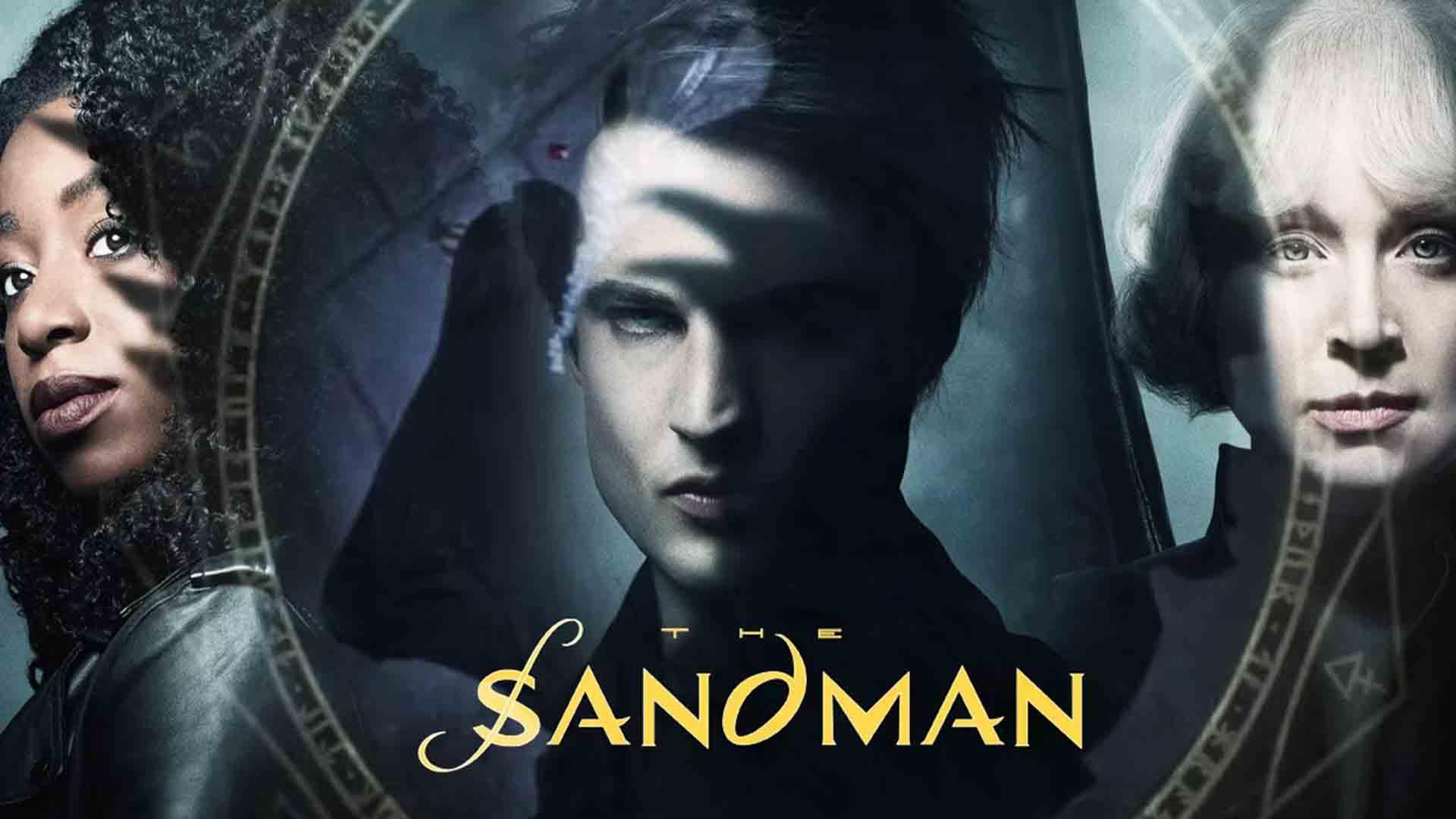 سه شخصیت اصلی سریال The Sandman در پوستر اصلی