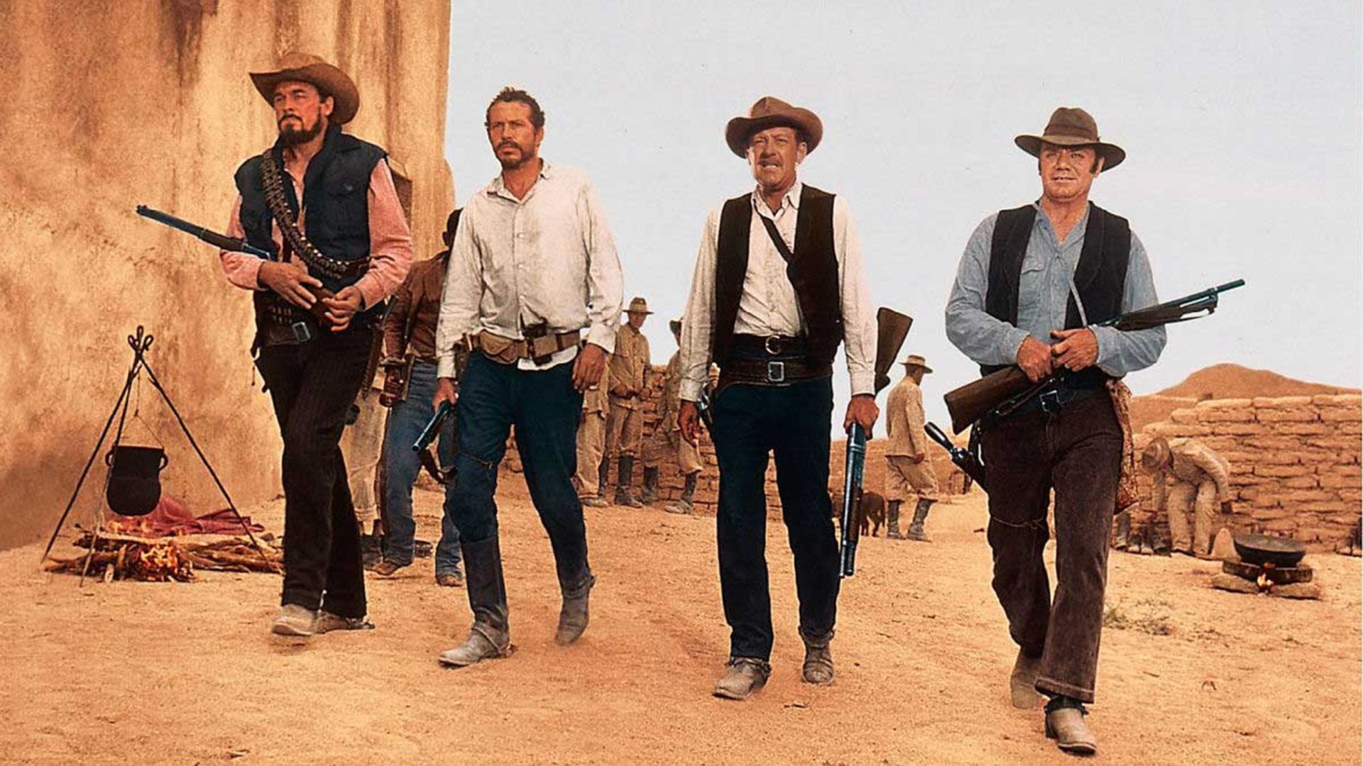 چند تفنگدار در غرب وحشی فیلم وسترن The Wild Bunch، محصول سال ۱۹۶۹ میلادی 