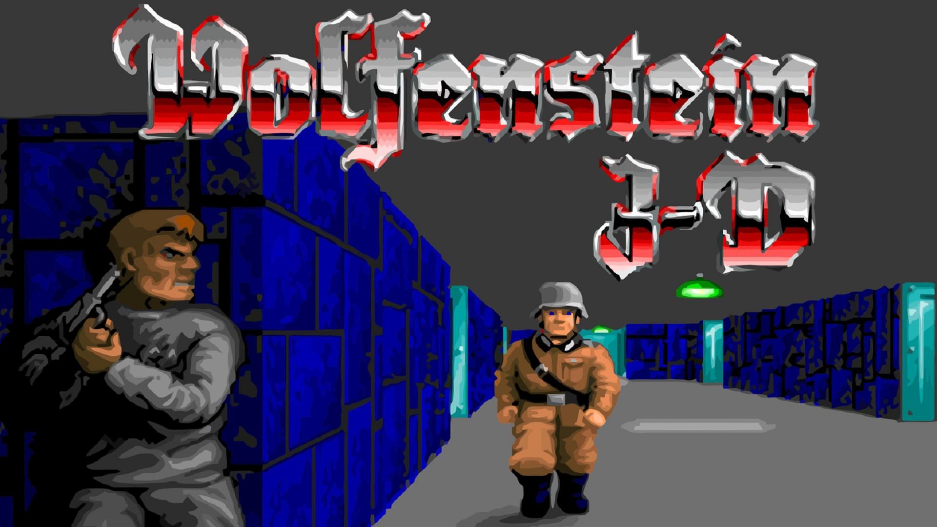 آرت ورک از بازی Wolfenstein 3D