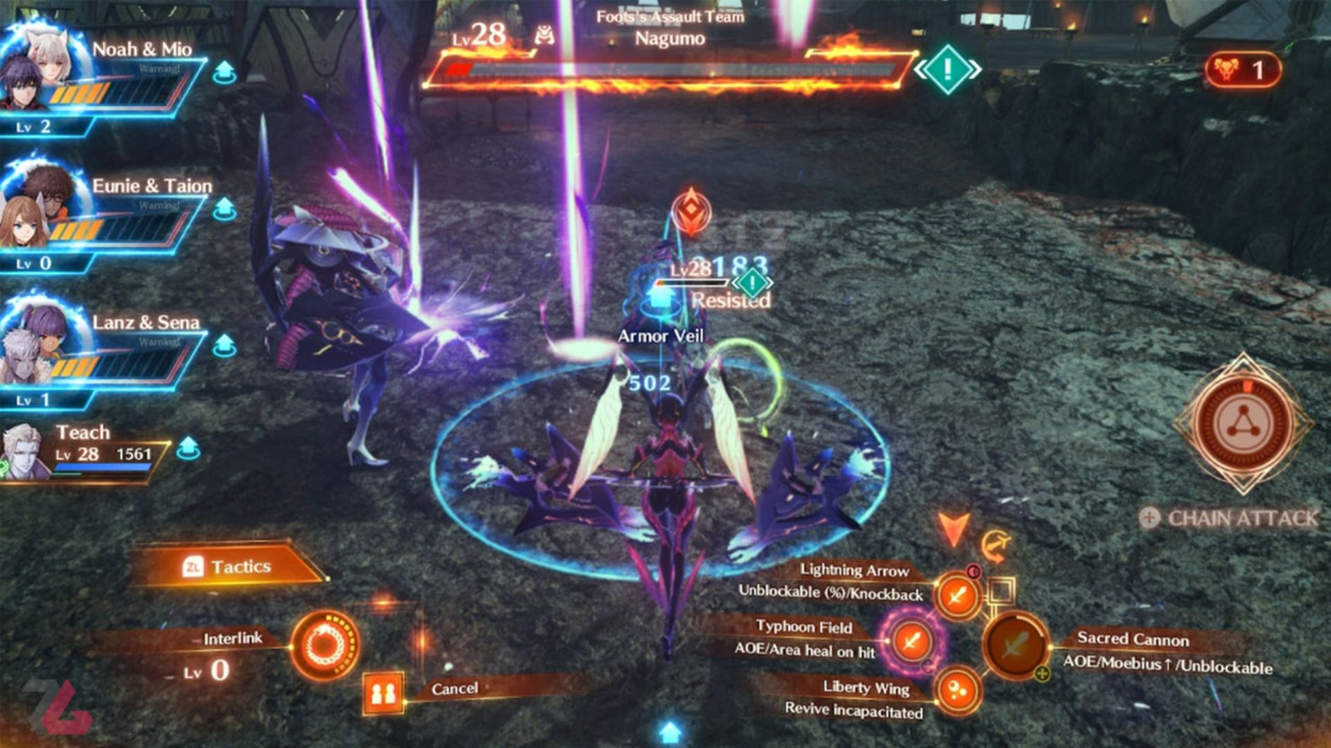 نبرد با اوروبوروس‌ها در Xenoblade Chronicles 3