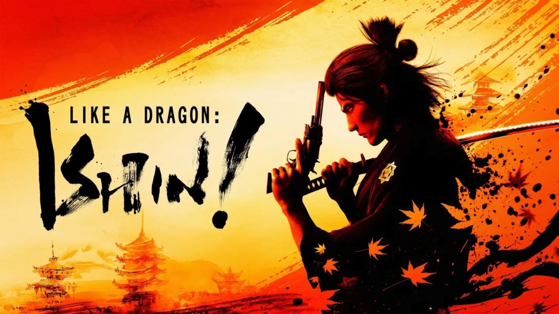  Kazuma Kiryu روی تصویر کاور بازی ریمیک Like a Dragon Ishin