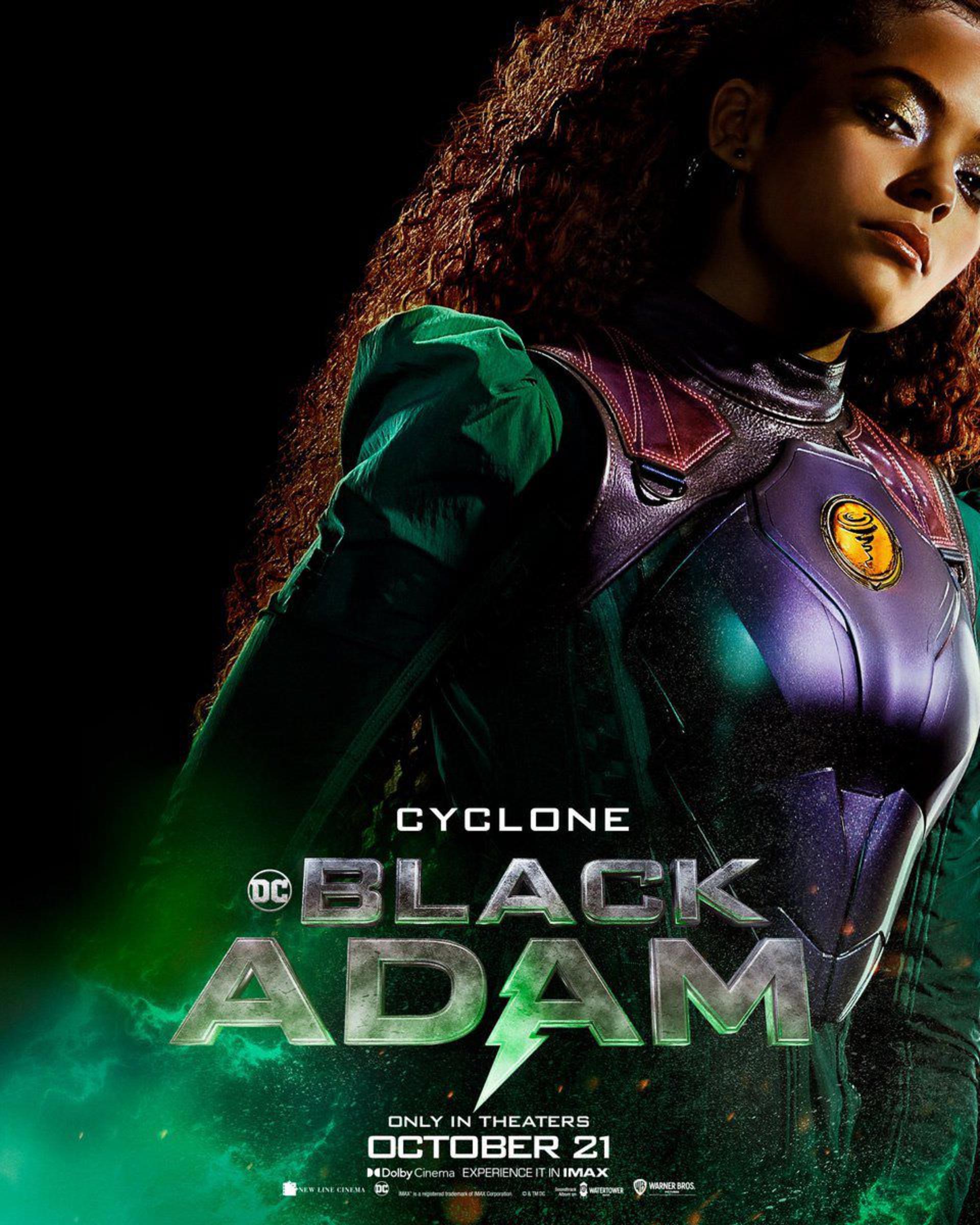سایکلون در پوستر شخصیت فیلم Black Adam