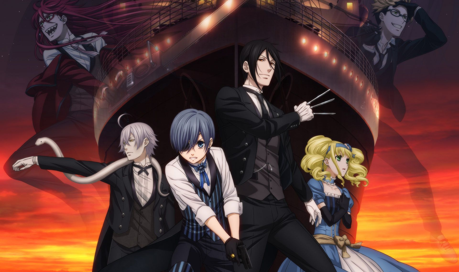 انیمه سینمایی Black Butler: Book of the Atlantic