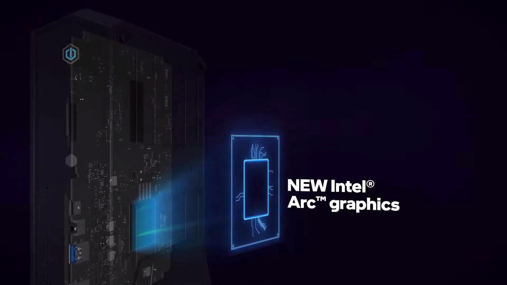 استفاده از گرافیک اختصاصی اینتل در NUC 12 Enthusiast