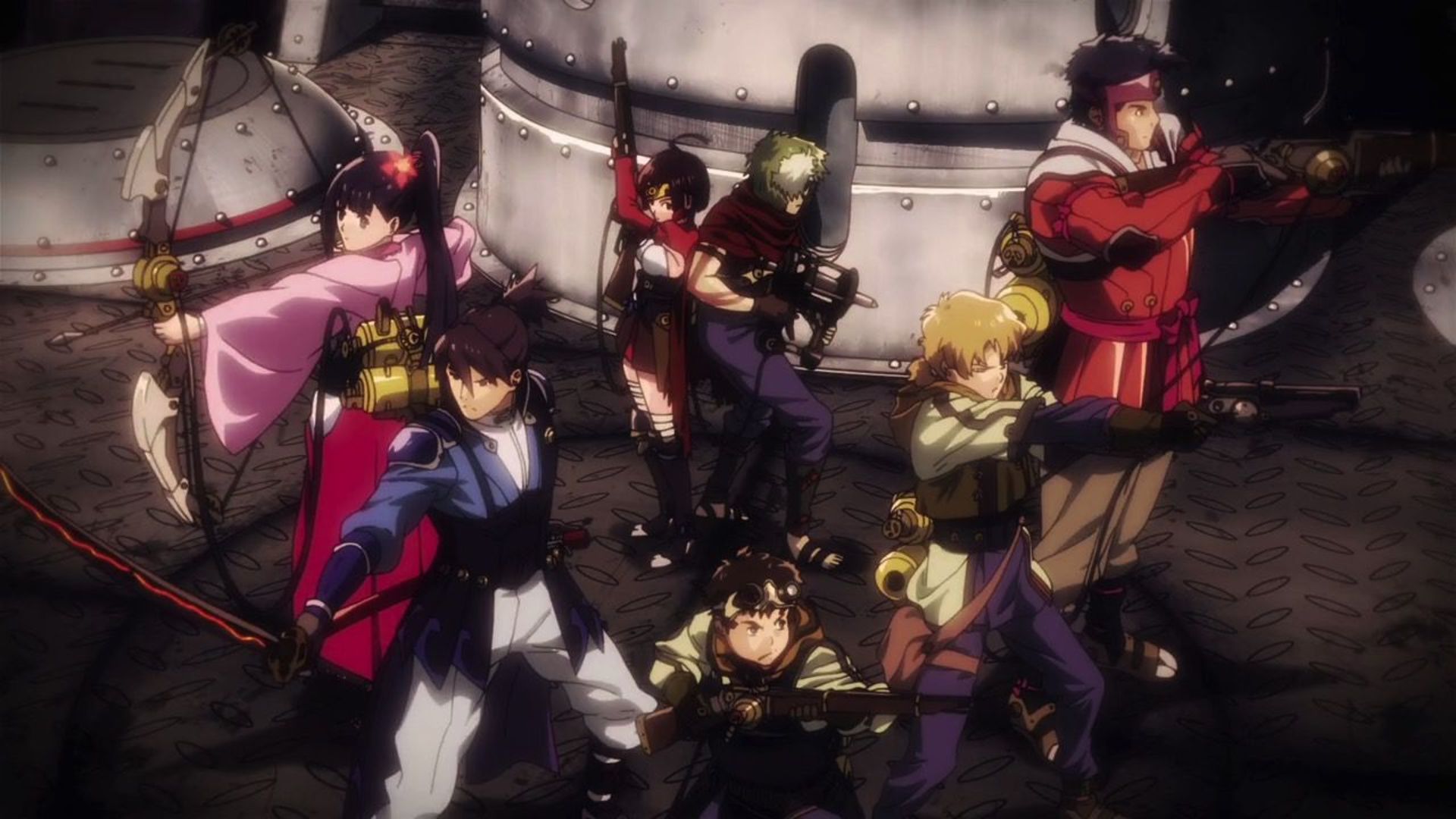 انیمه Kabaneri Of The Iron Fortress