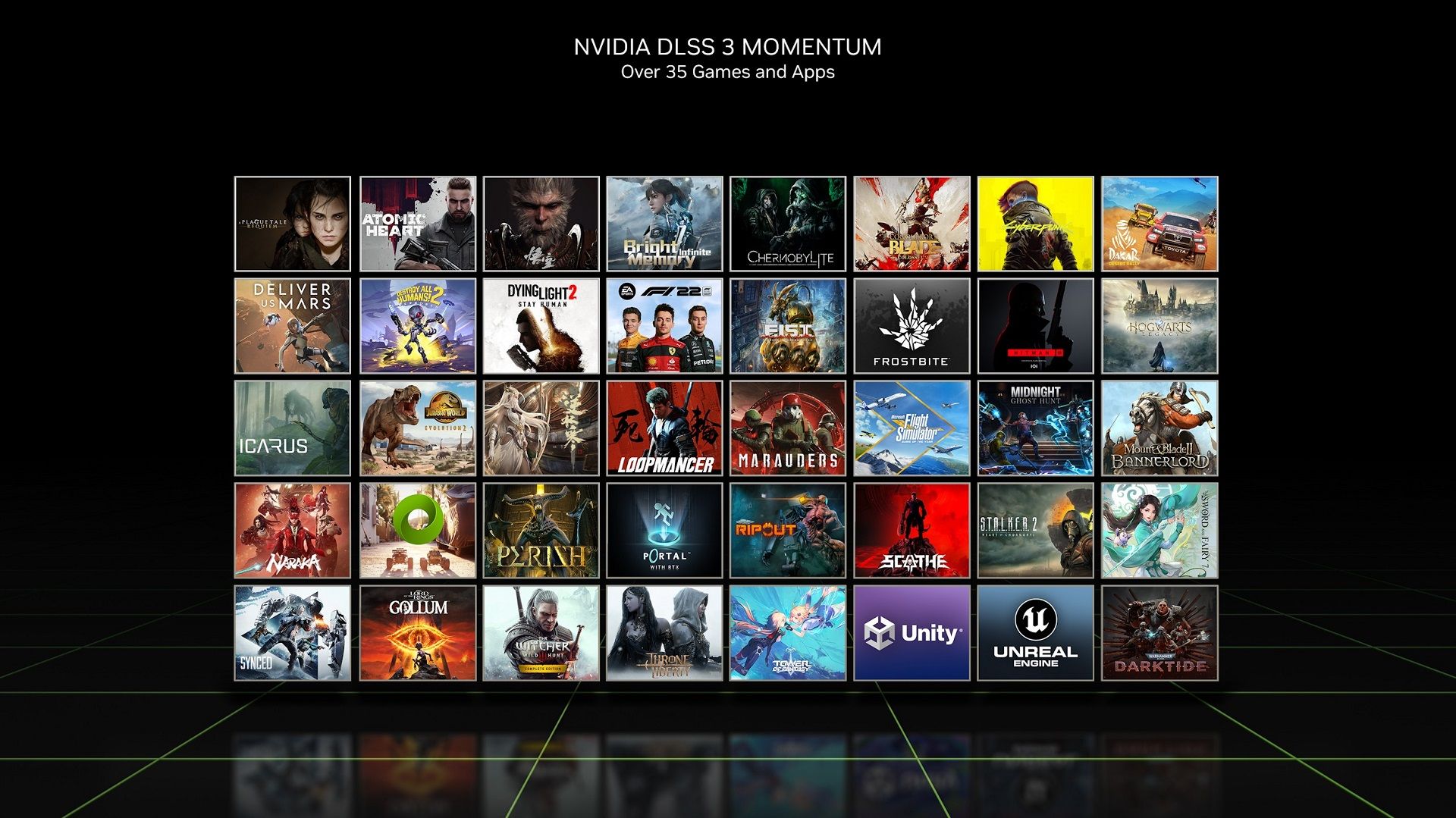 بازی های تحت پشتیبانی NVIDIA DLSS 3