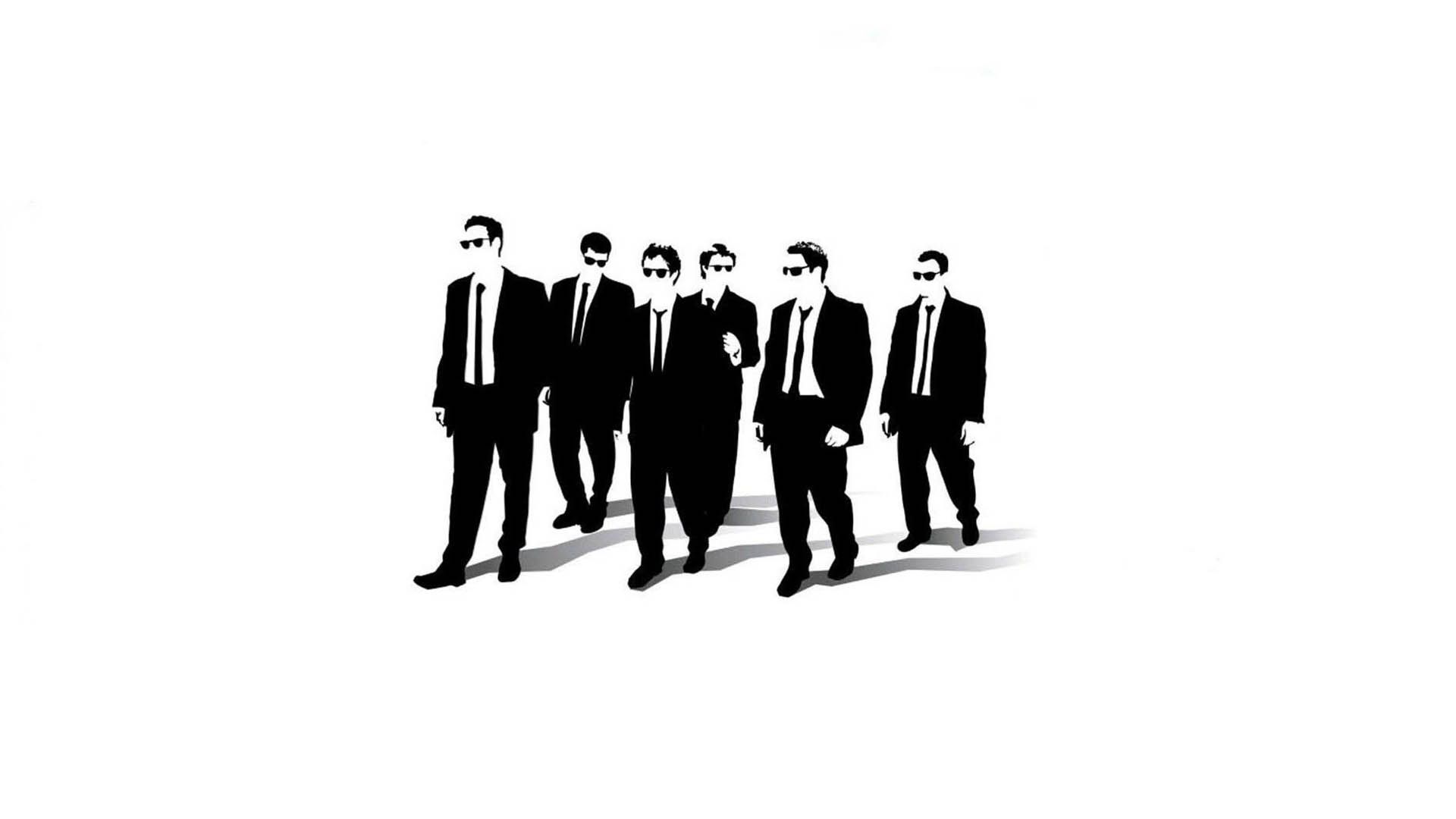 پوستر سفید رنگ فیلم Reservoir Dogs