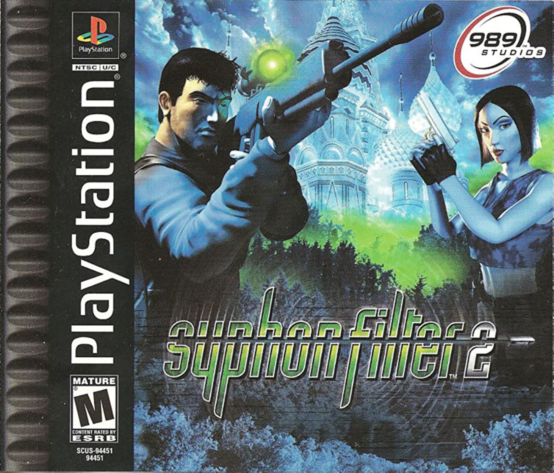 کاور بازی Syphon Filter 2 پلی استیشن 1