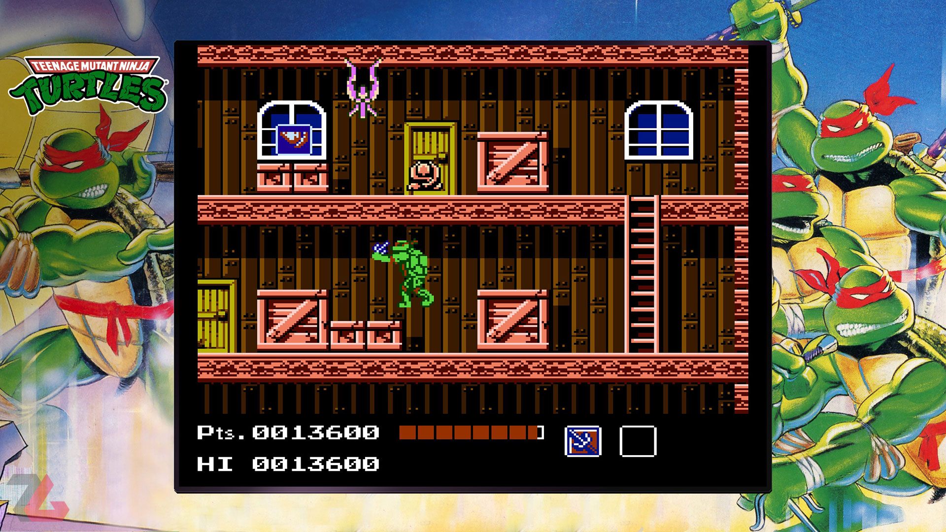 دانجن‌های بازی Teenage Mutant Ninja Turtles: Arcade