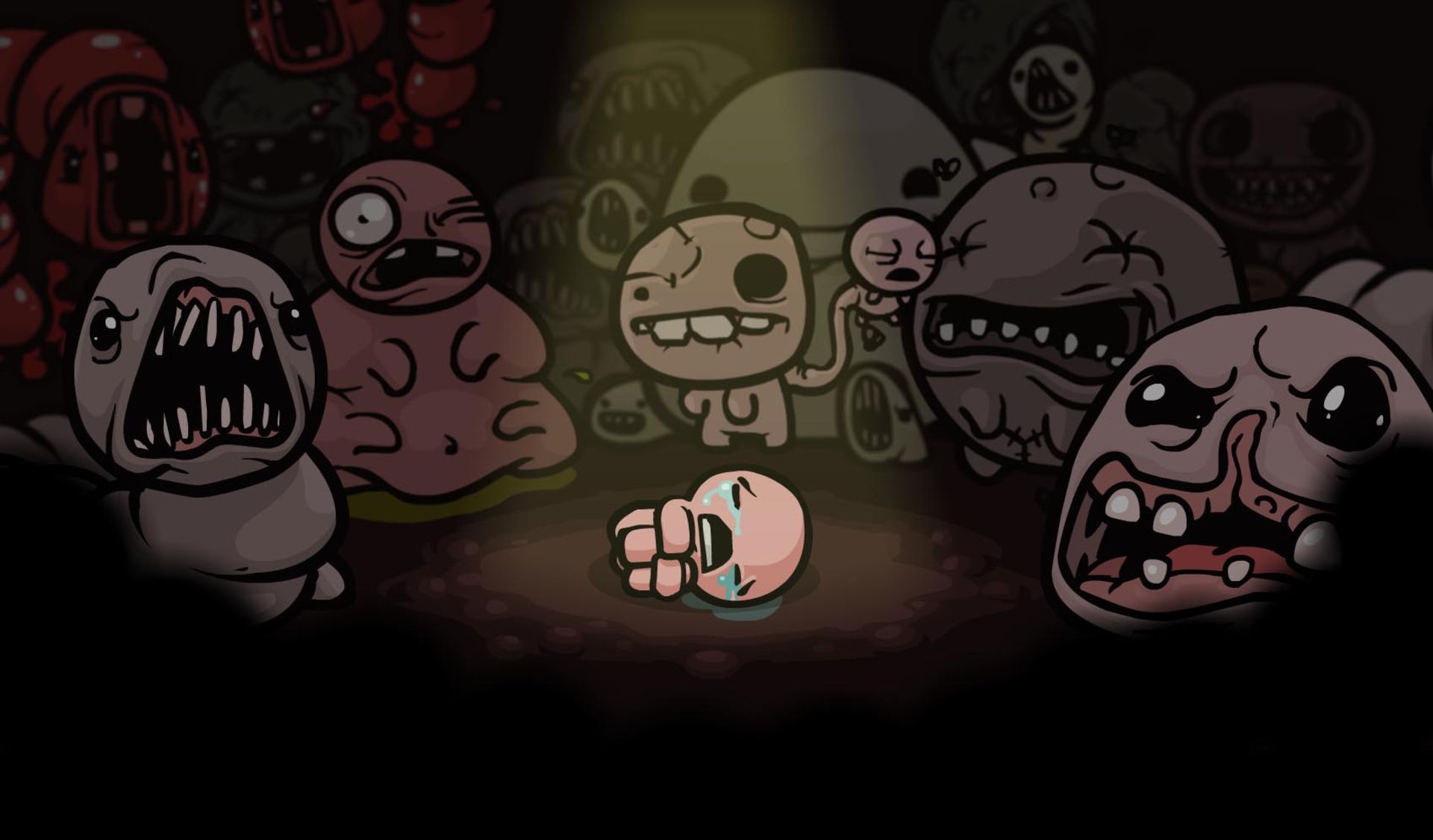 هیولاها در بازی The Binding of Isaac