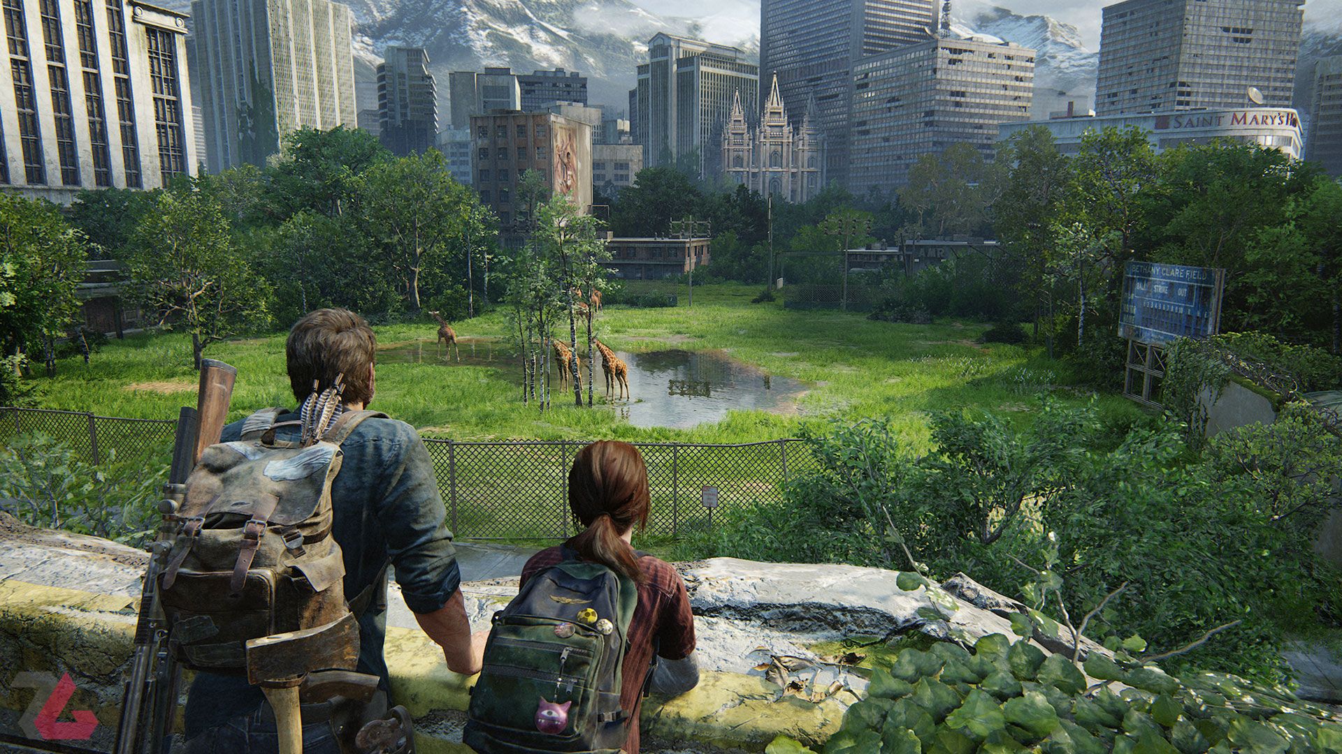 جول و الی در The Last of Us Part 1