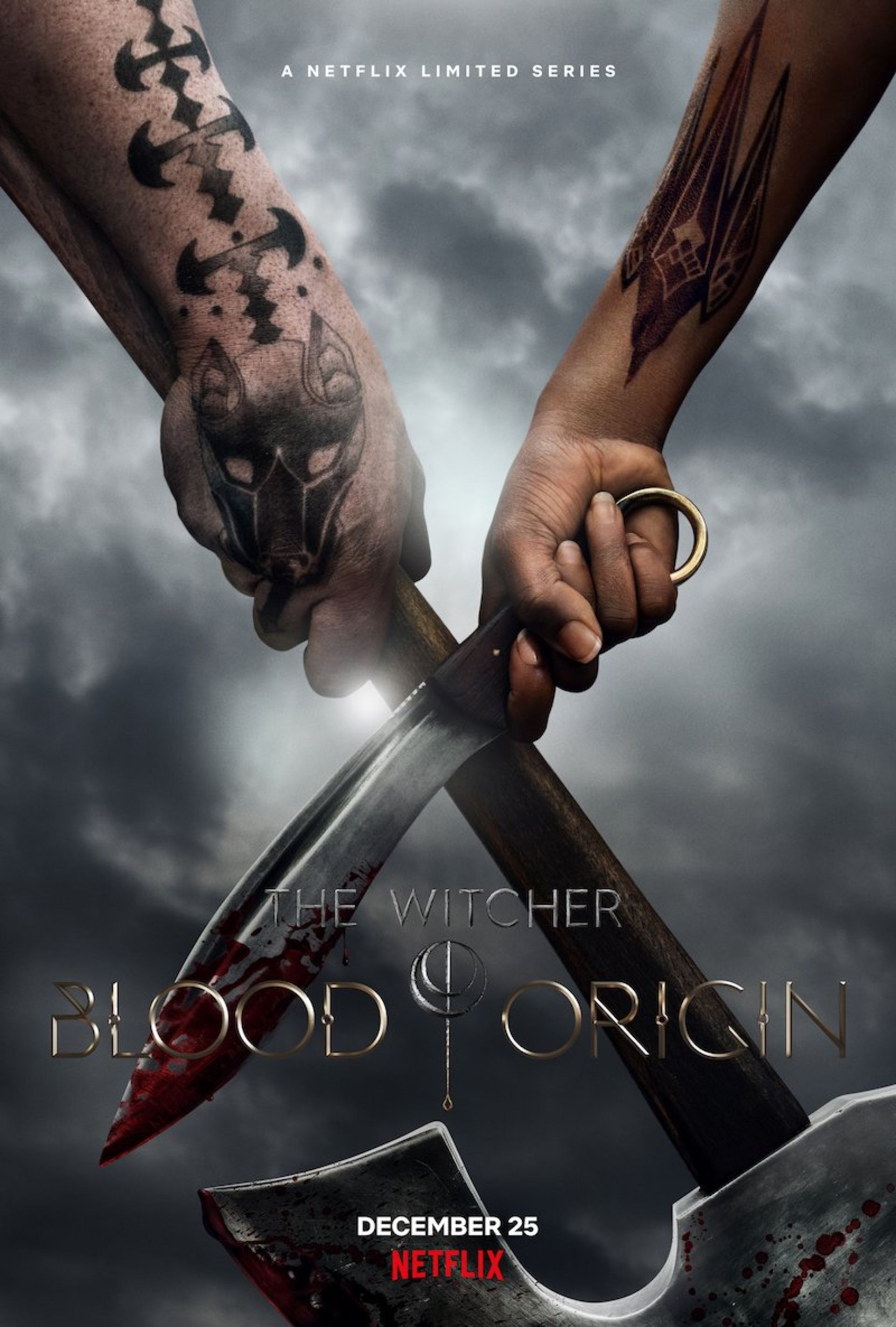 اولین پوستر سریال The Witcher: Blood Origin