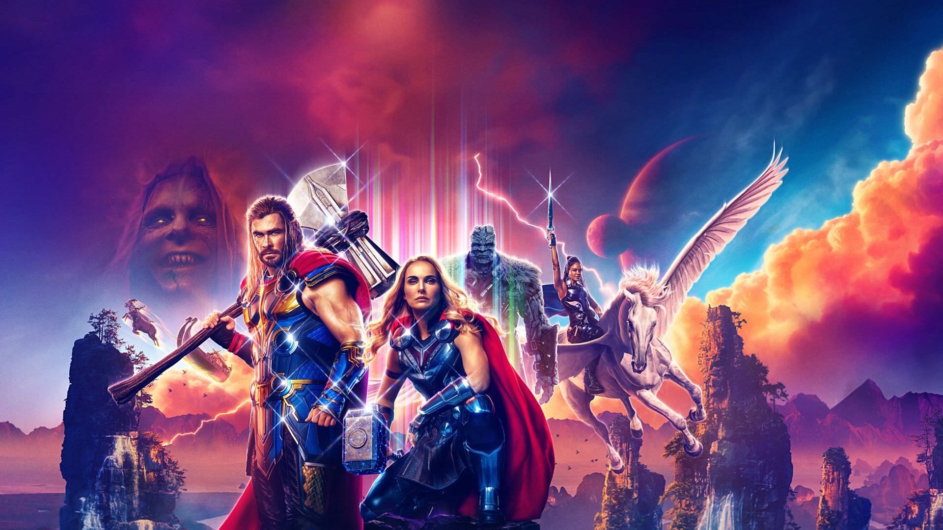 والپیپر فیلم Thor Love and Thunder