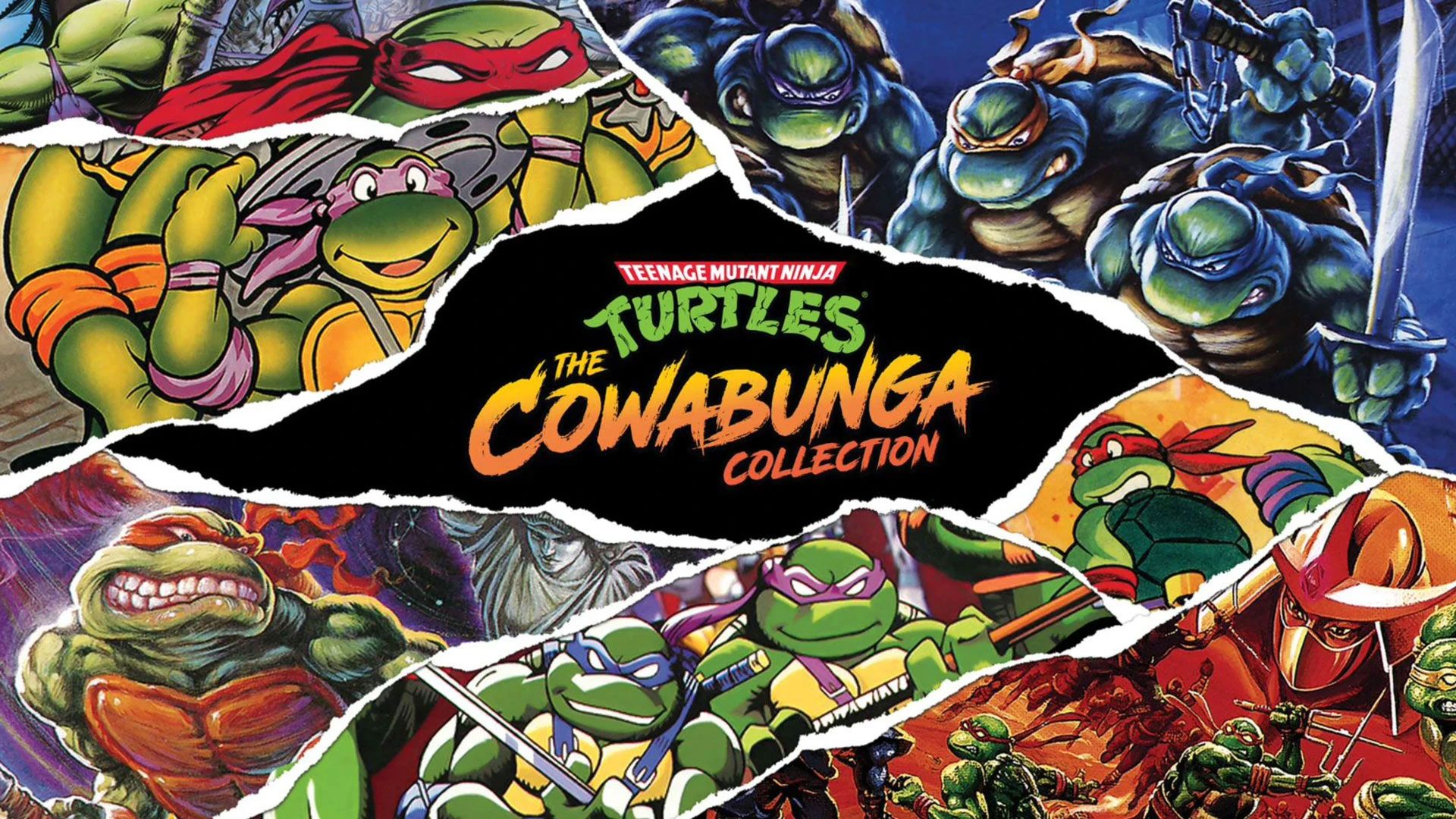 پوستر بازی Teenage Mutant Ninja Turtles: The Cowabunga Collection