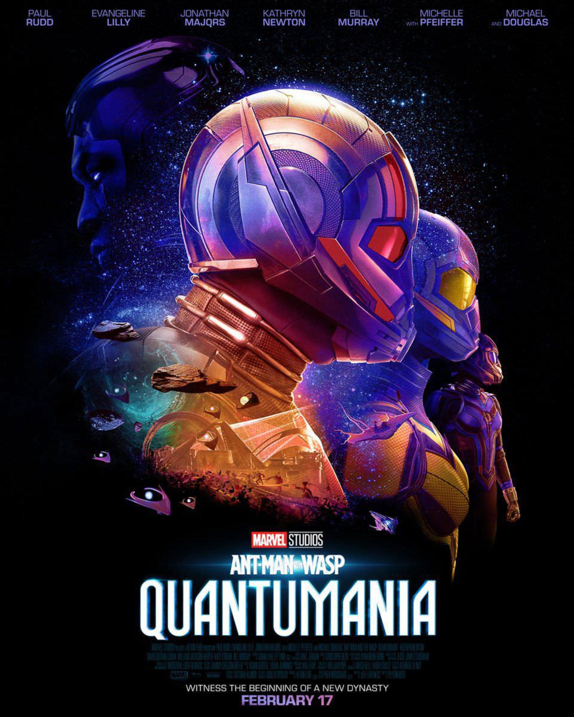 پوستر جدید فیلم Ant-Man and The Wasp: Quantumania