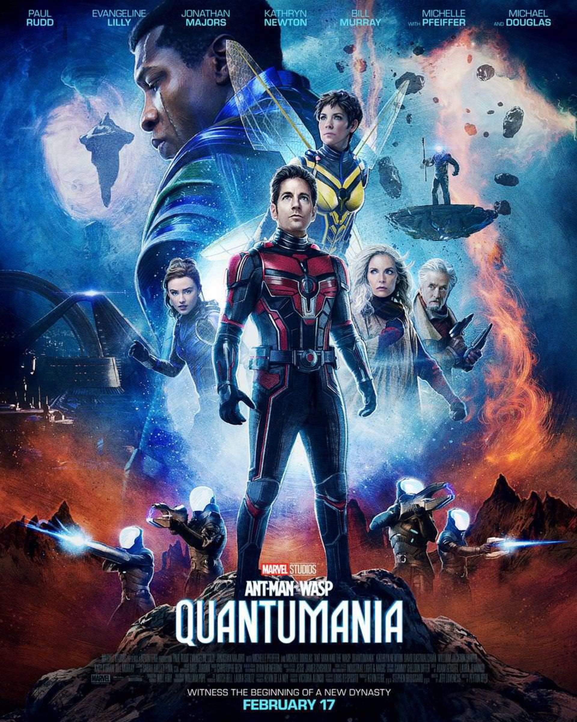 پوستر رسمی فیلم Ant-Man and The Wasp: Quantumania