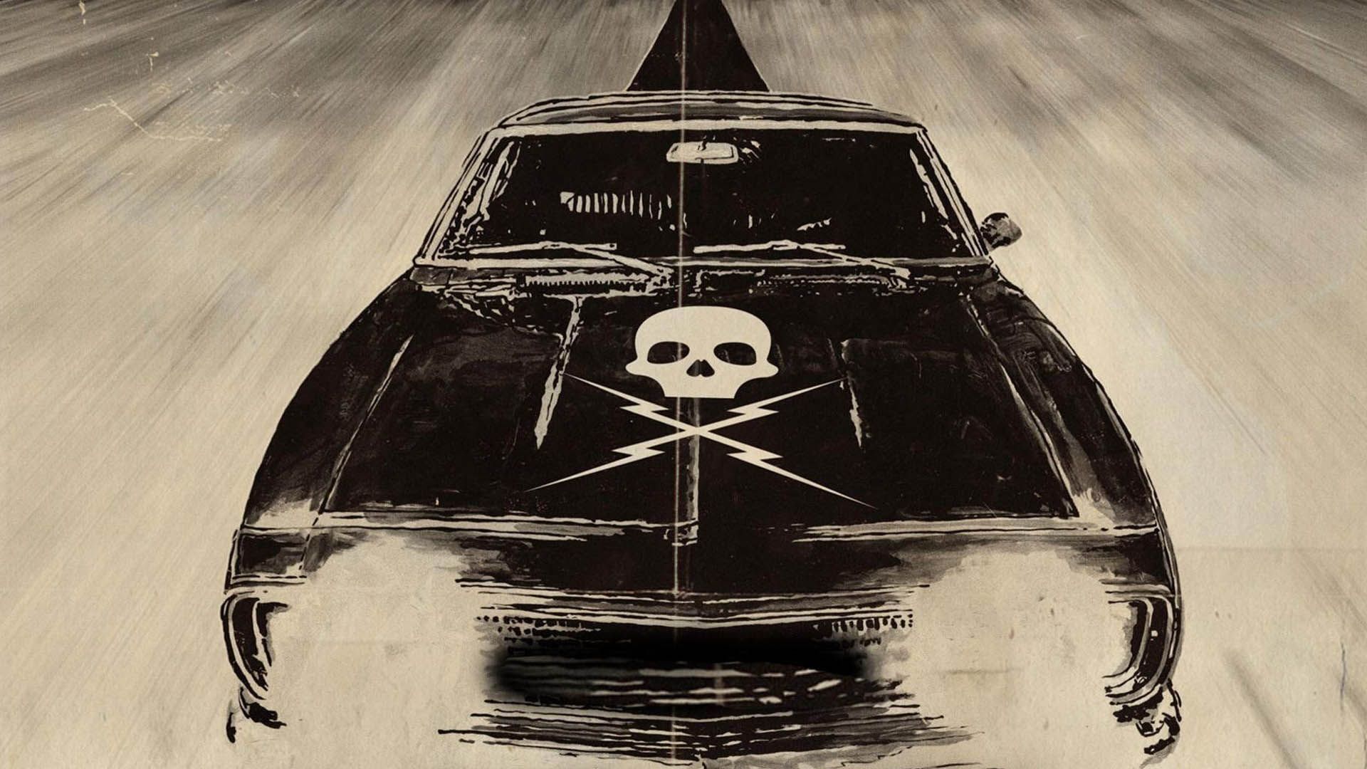 ماشین معروف مشکی رنگ در فیلم سینمایی death proof