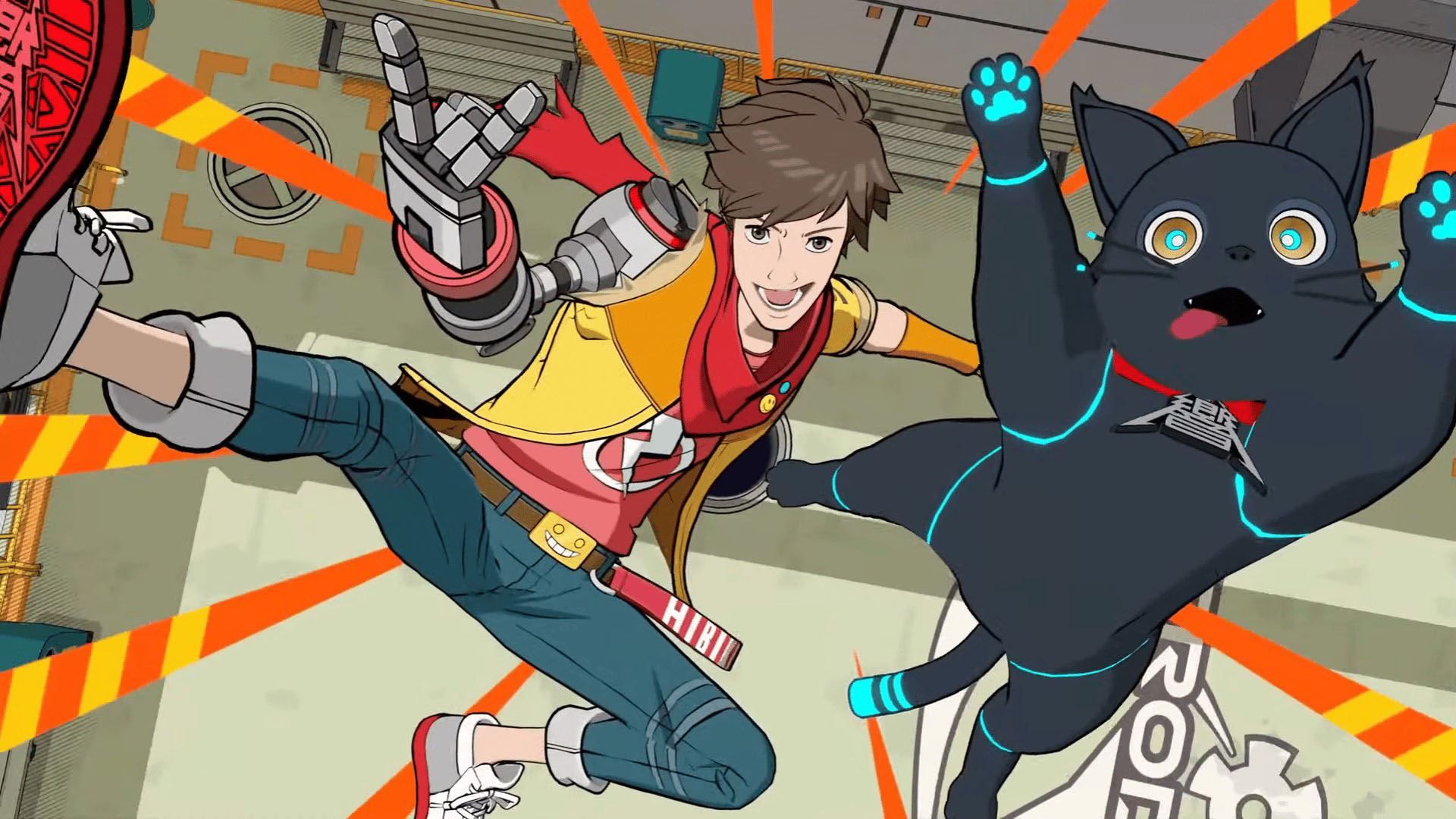 چای و گربه در بازی Hi-Fi Rush